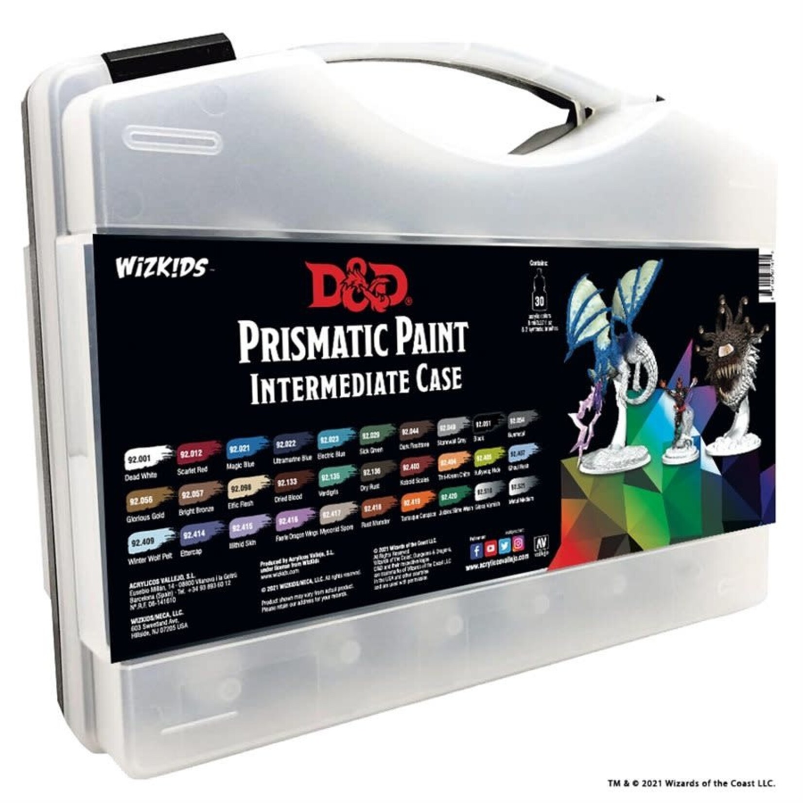WizKids D&D Prismatic Paint - Intermediate Case - WizKids / Vallejo