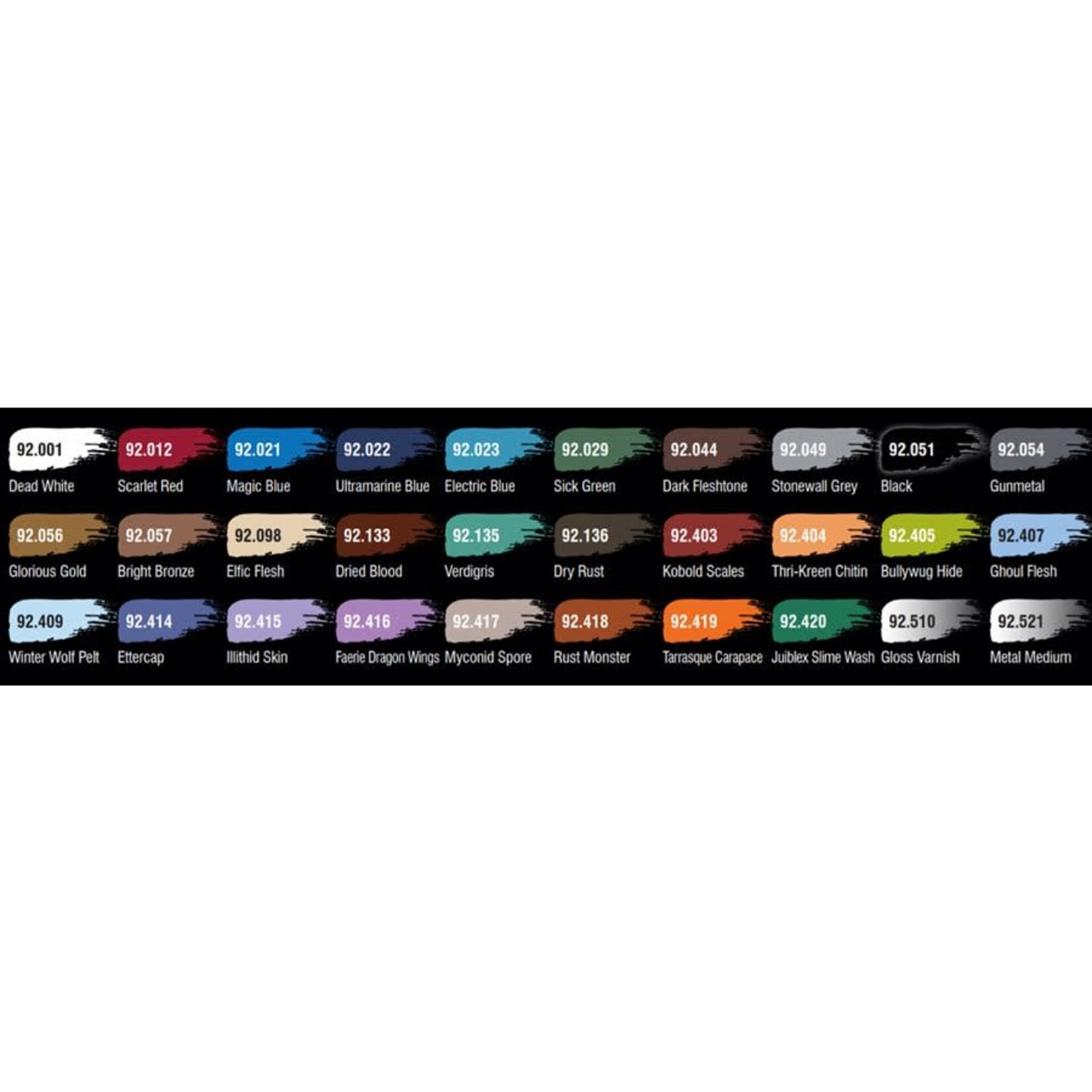 WizKids D&D Prismatic Paint - Intermediate Case - WizKids / Vallejo