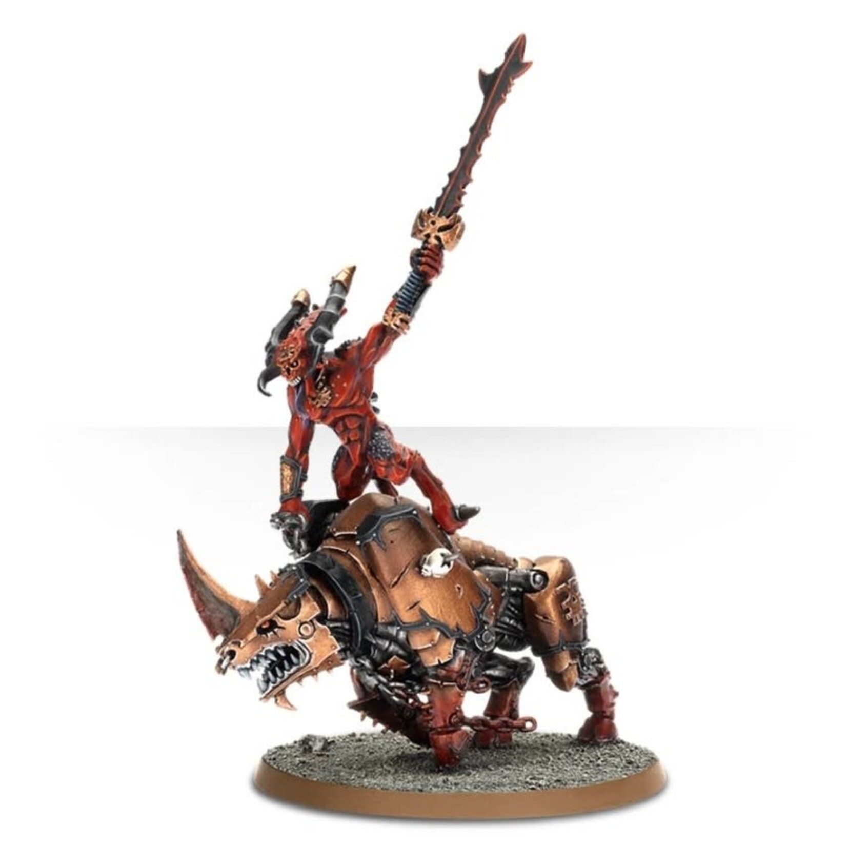 Games Workshop Herald of Khorne on Juggernaut - Blades of Khorne - Warhammer Age of Sigmar