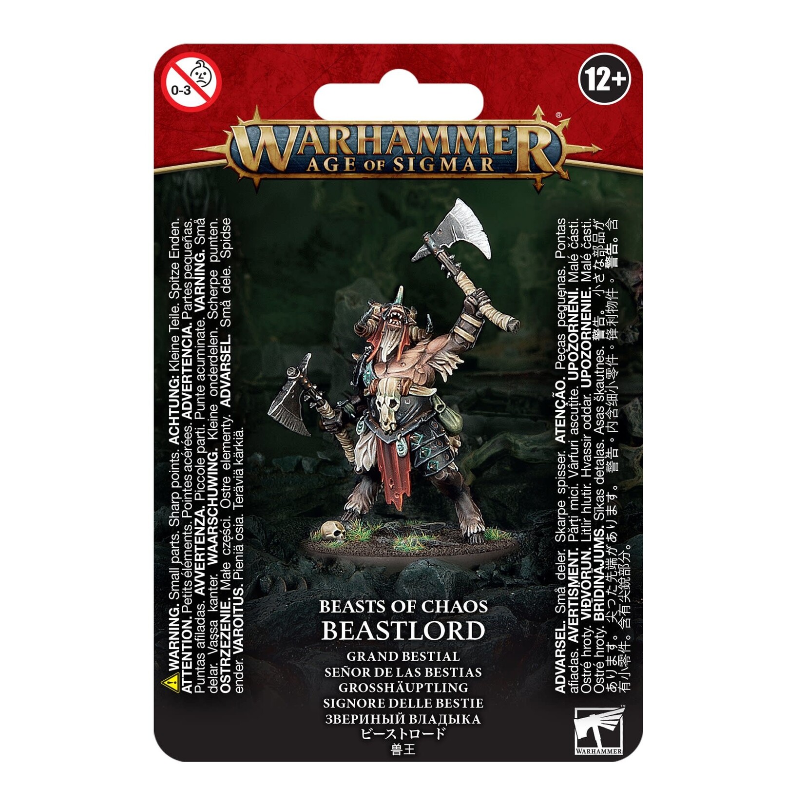 Games Workshop Beastlord - Beasts of Chaos - Warhammer Age of Sigmar
