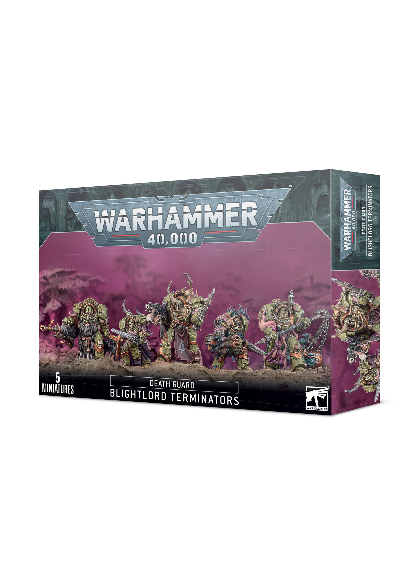 Games Workshop Blightlord Terminators - Death Guard - Warhammer 40,000
