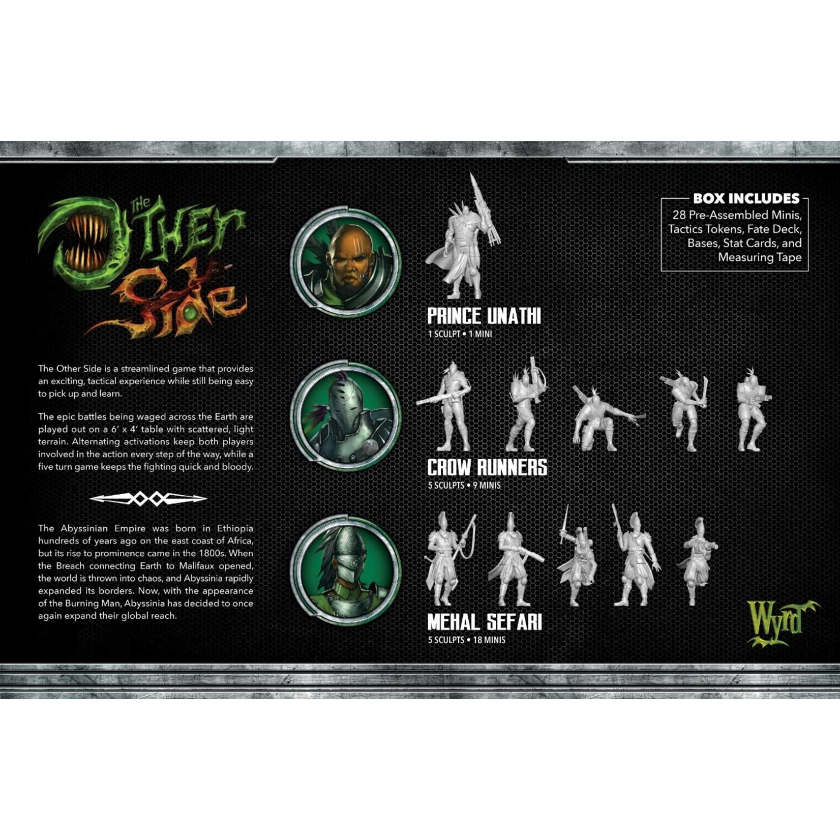 Wyrd Games Abyssinia Allegiance Box - The Other Side