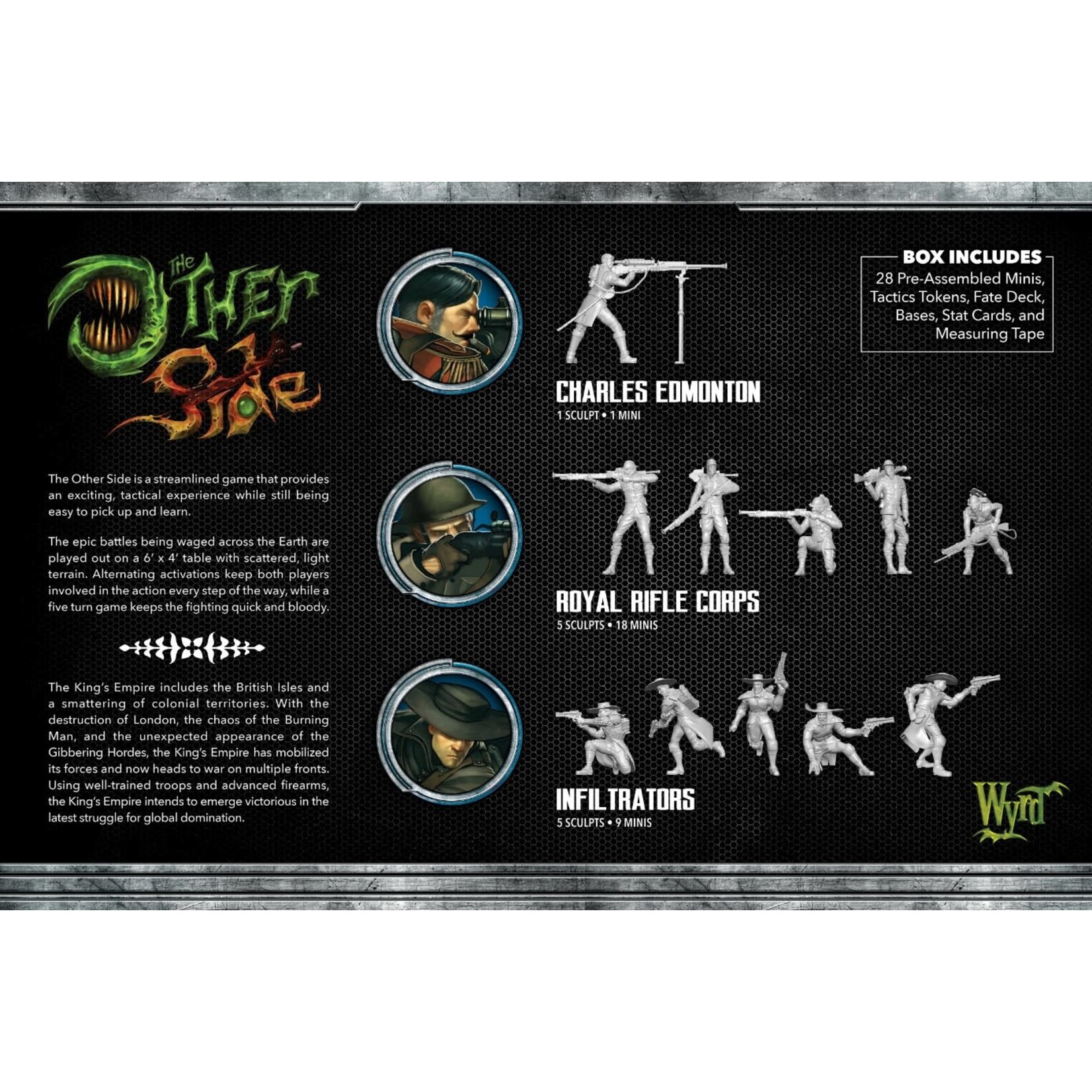 Wyrd Games King's Empire Allegiance Box - The Other Side
