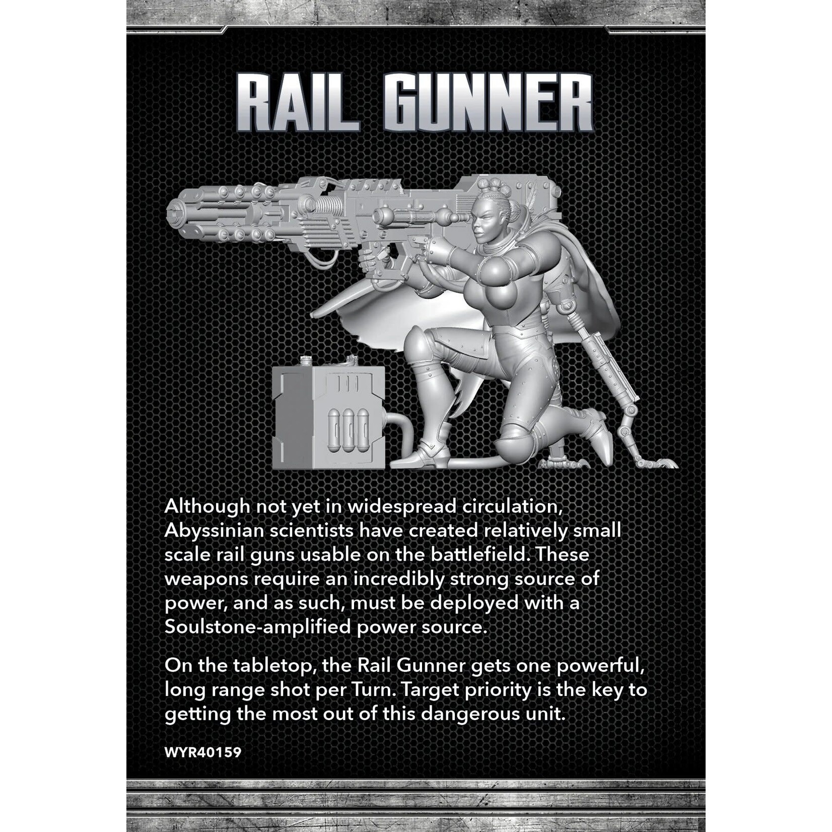 Wyrd Games Rail Gunner - Abyssinia - The Other Side