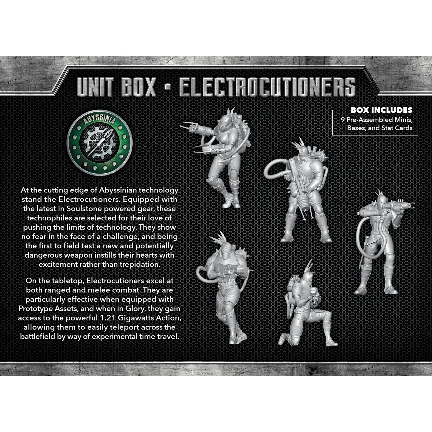 Wyrd Games Electrocutioners - Abyssinia - The Other Side
