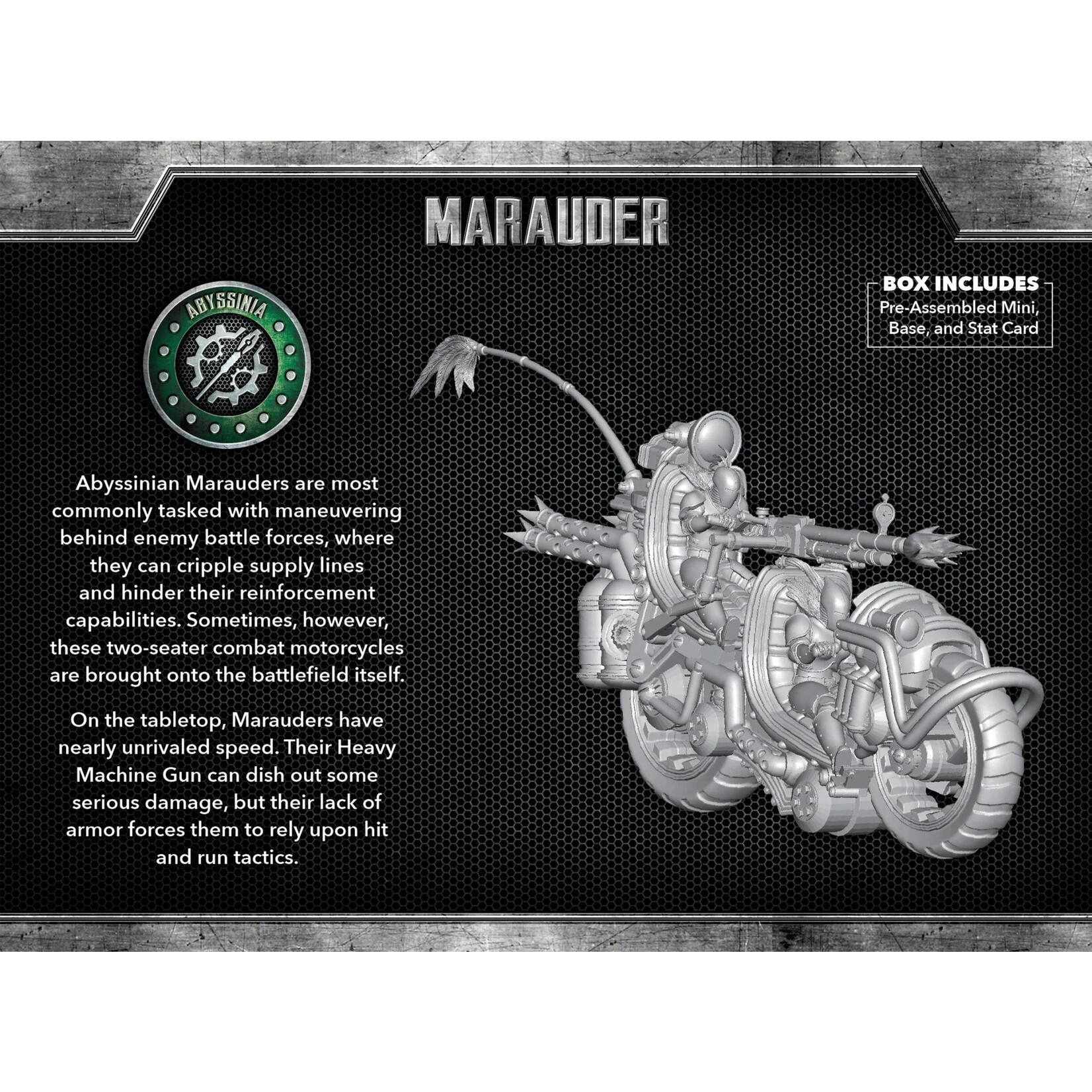 Wyrd Games Marauder - Abyssinia - The Other Side