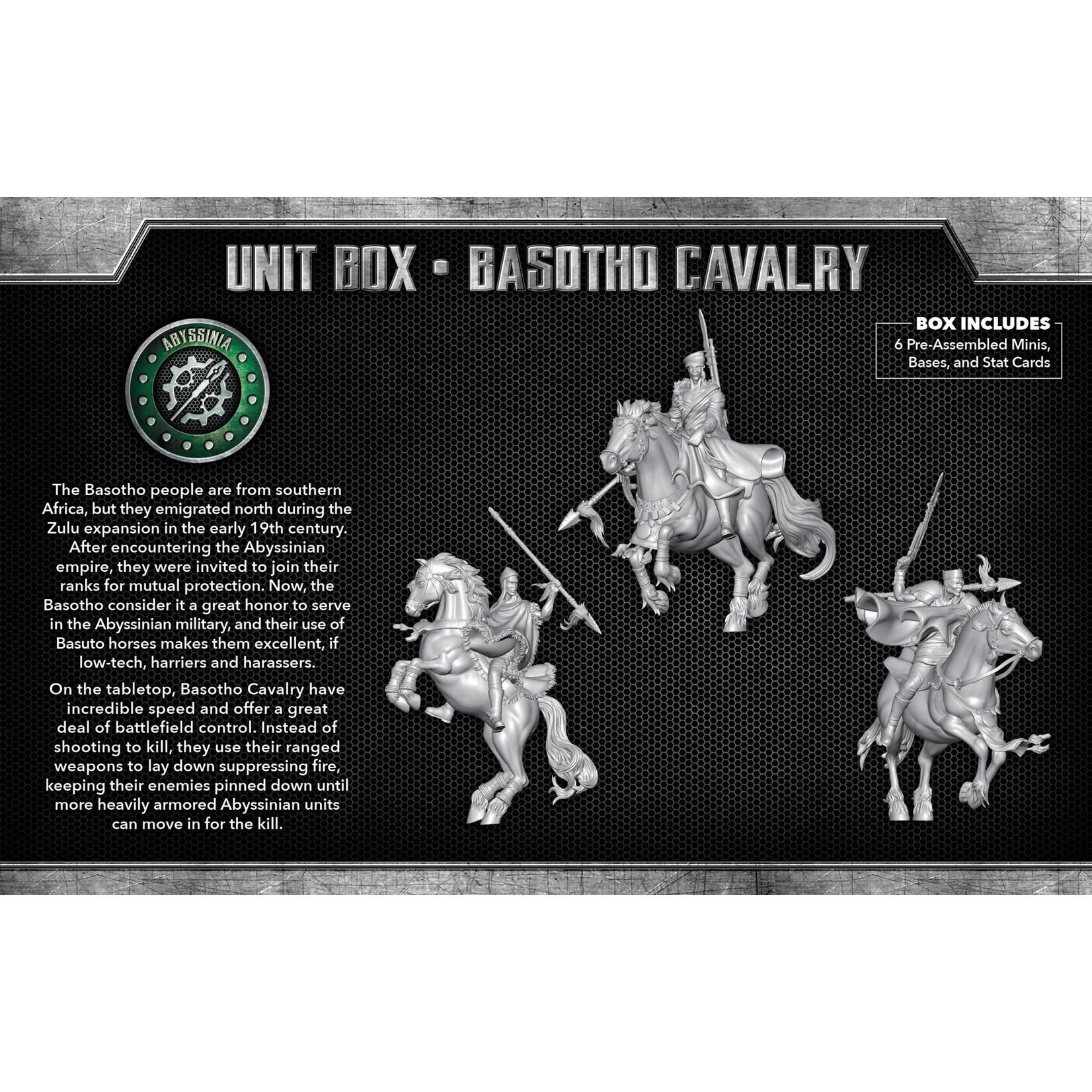 Wyrd Games Basotho Cavalry - Abyssinia - The Other Side