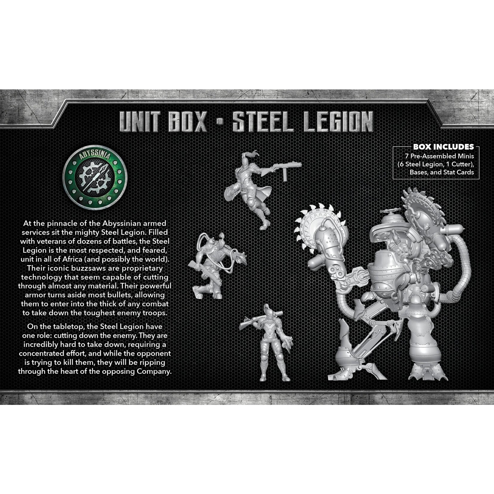 Wyrd Games Steel Legion - Abyssinia - The Other Side