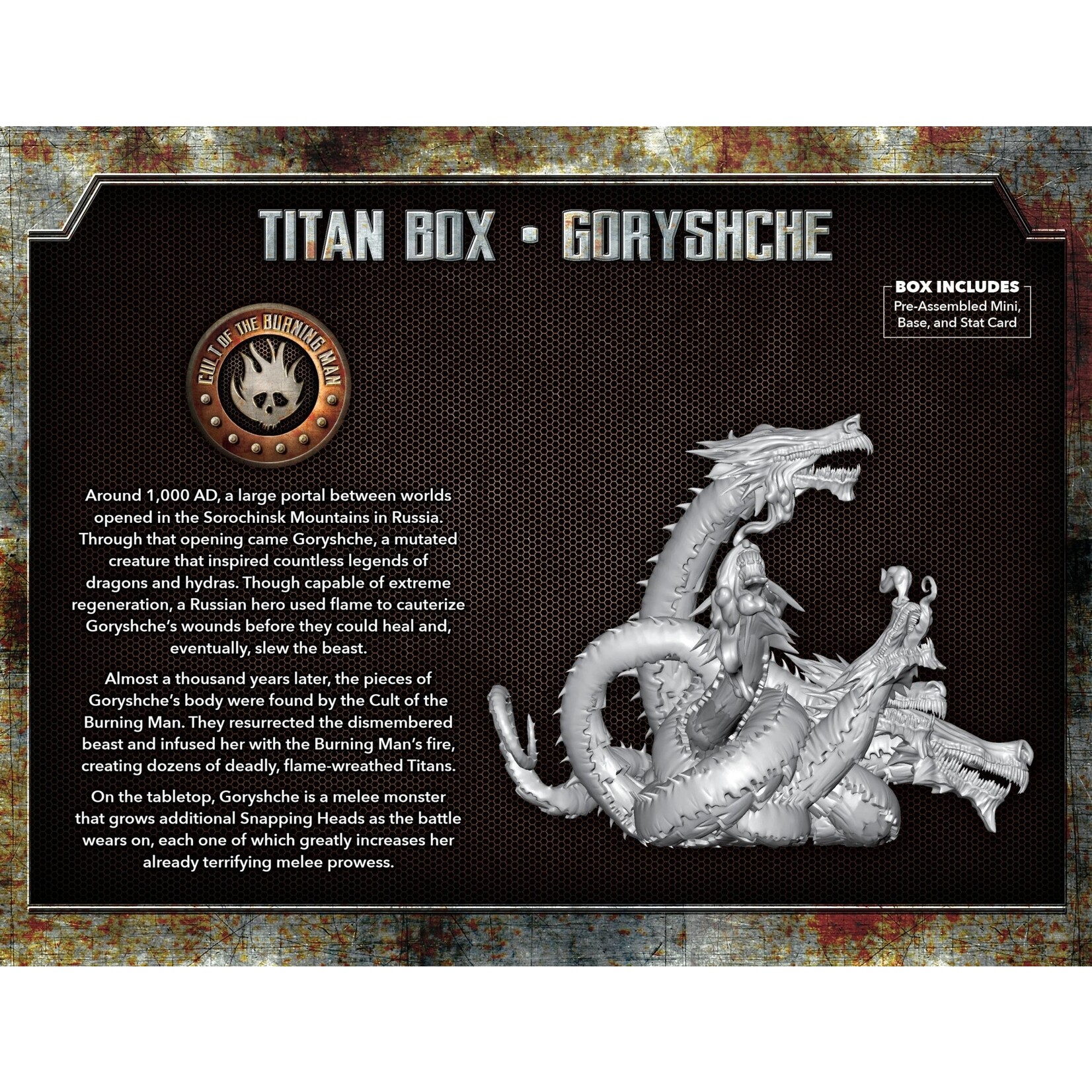 Wyrd Games Goryshche, Titan - Cult of the Burning Man - The Other Side