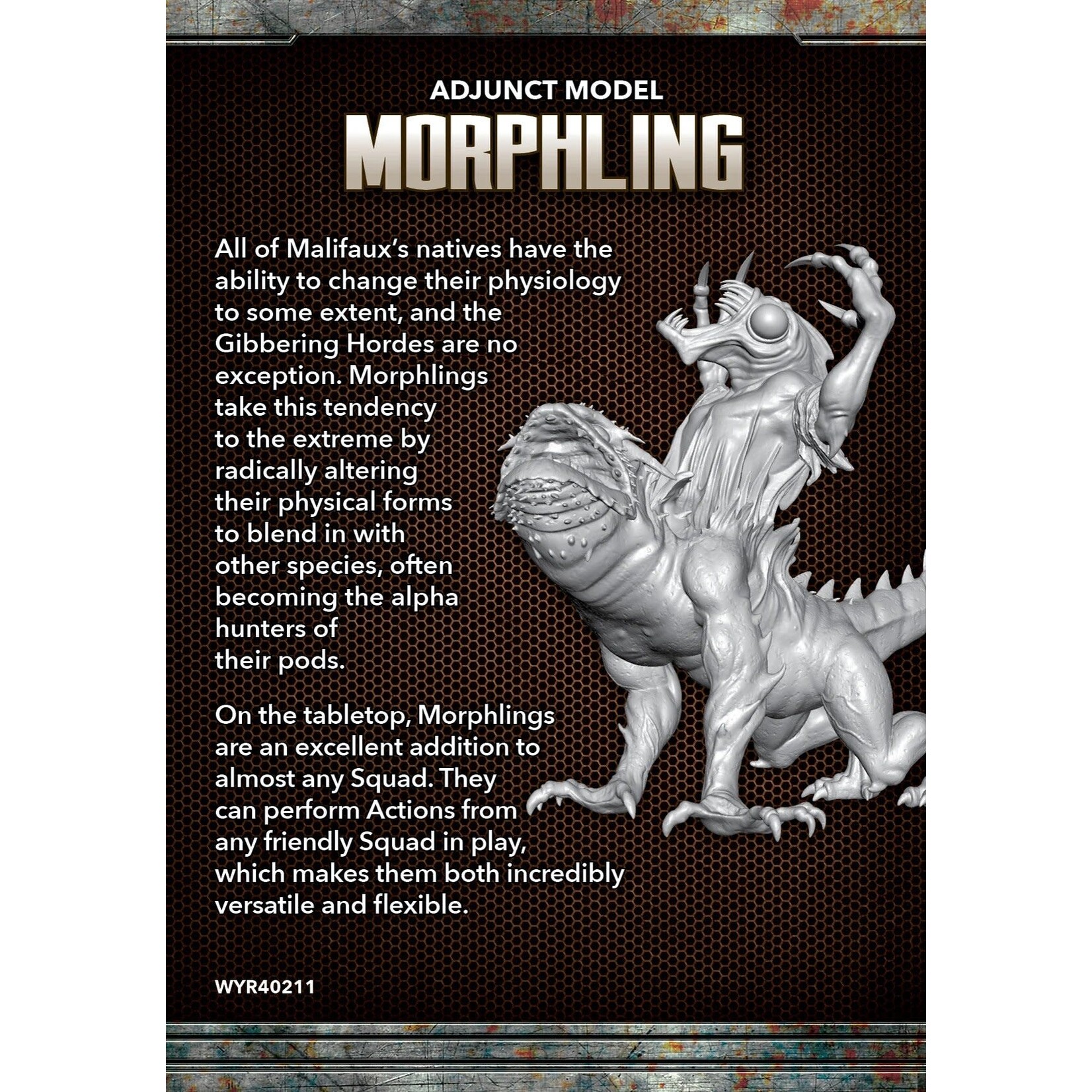 Wyrd Games Morphling, Adjunct Model - Gibbering Hordes - The Other Side
