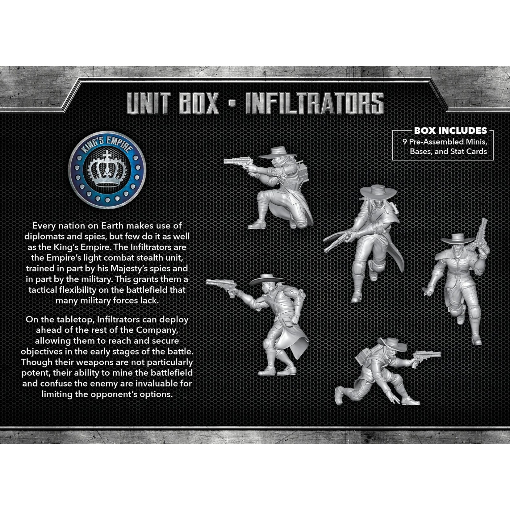 Wyrd Games Infiltrators - King's Empire - The Other Side