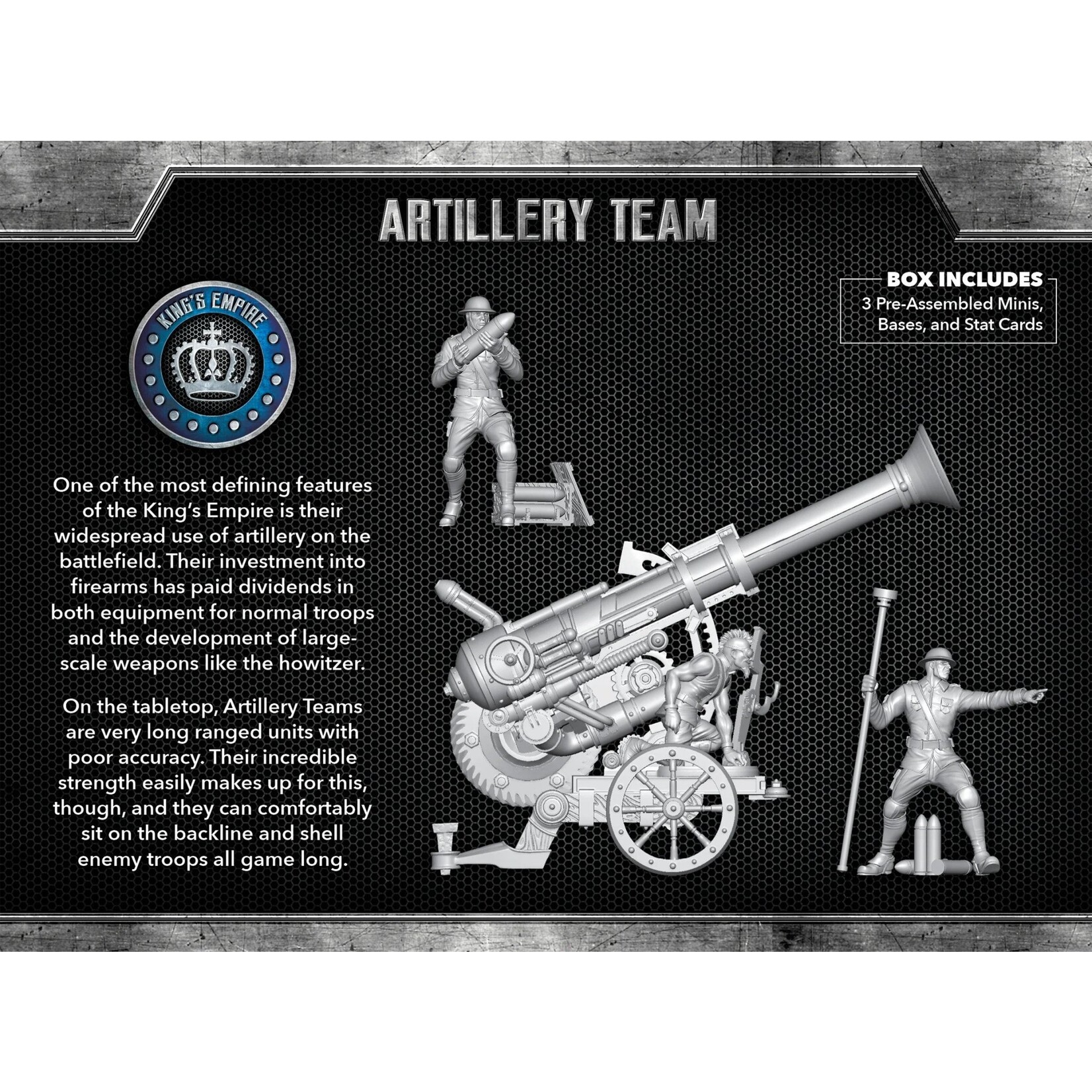 Wyrd Games Artillery Team - King's Empire - The Other Side