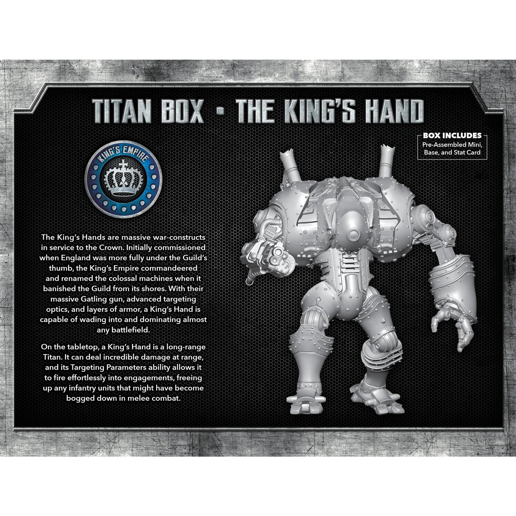 Wyrd Games The King's Hand, Titan - King's Empire - The Other Side
