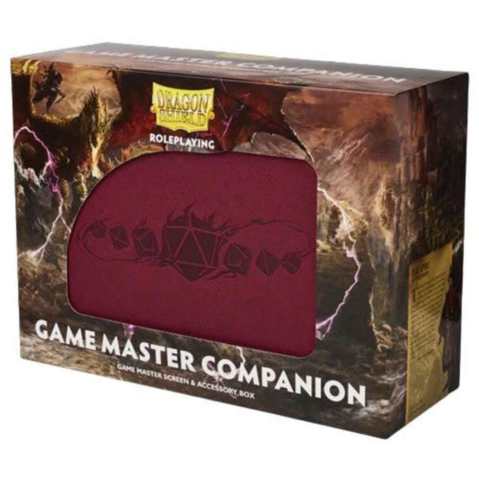 Game Master Companion, Blood Red - Dragon Shield