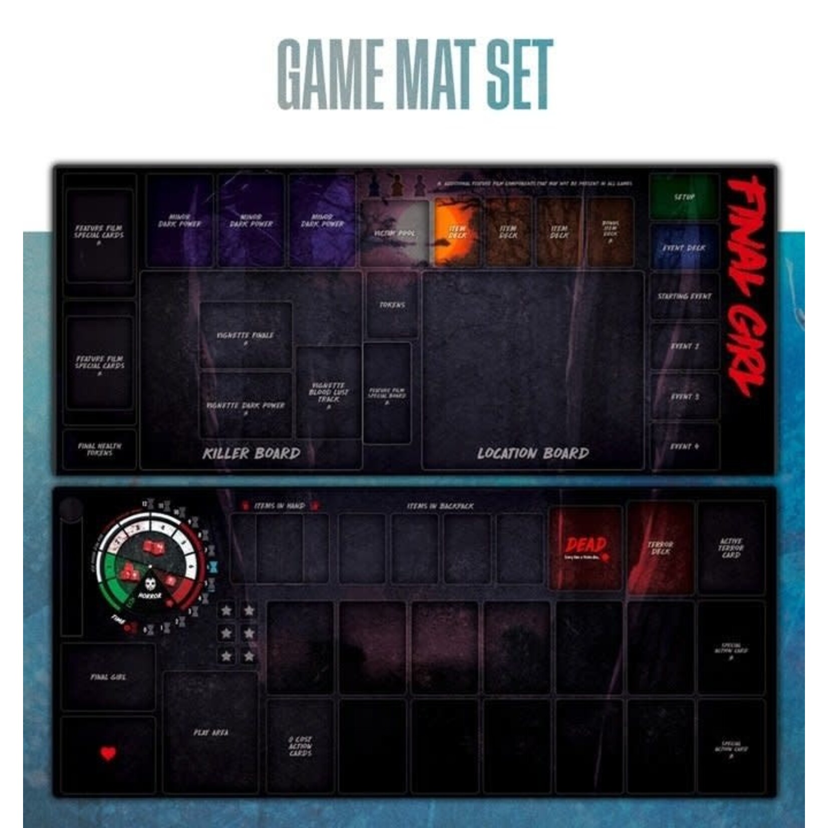 Van Ryder Games Final Girl: Game Mat Bundle - Season 2