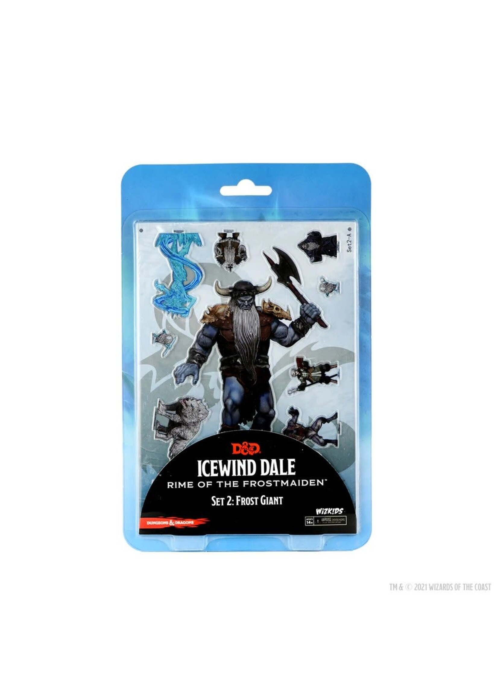Icewind Dale Set 2 Frost Giant D&D Icons of the Realms 2D Acrylic