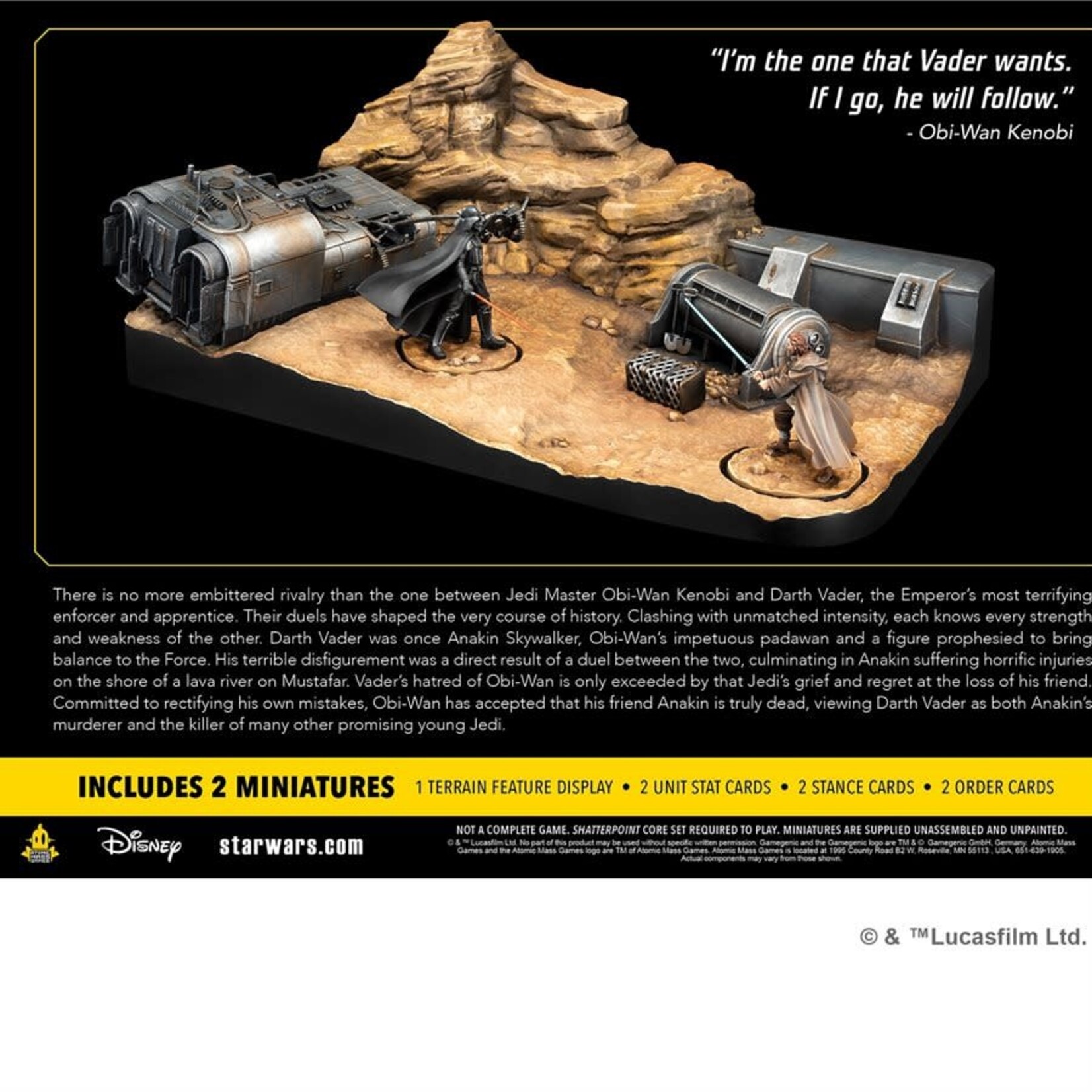 Star Wars: Shatterpoint - You Cannot Run Duel Pack (ML)