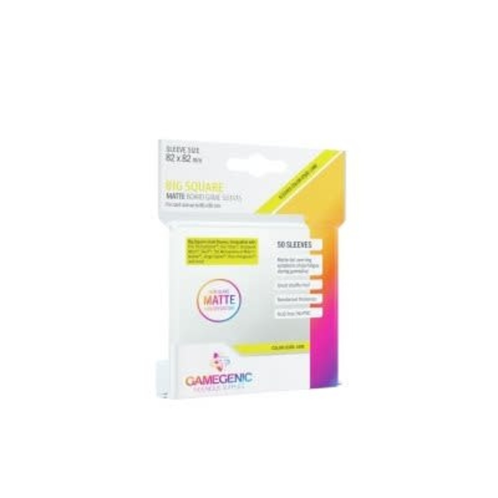 Big Square Matte Board Game Sleeves - Gamegenic