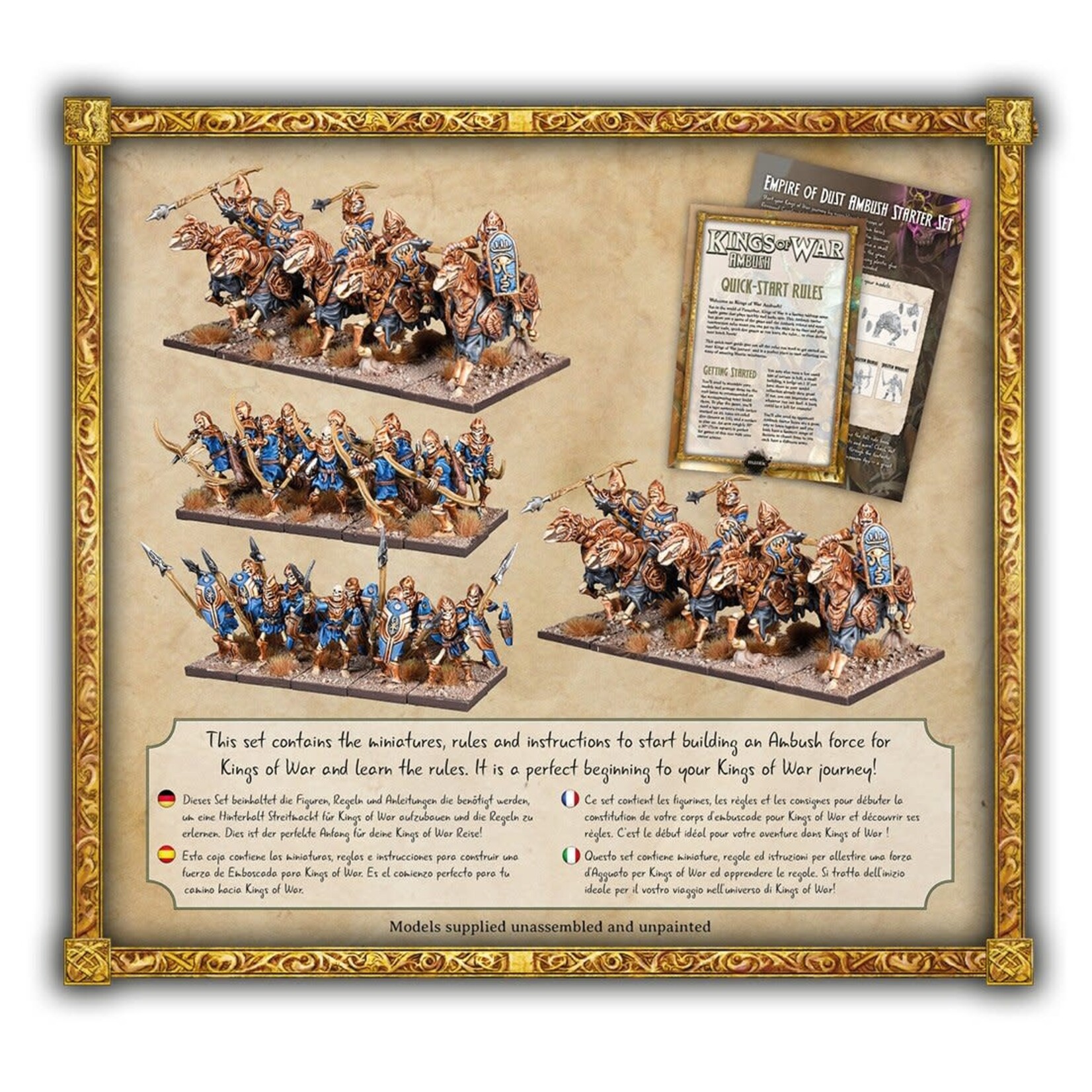 Mantic Empire of Dust Ambush Starter Set - Kings of War