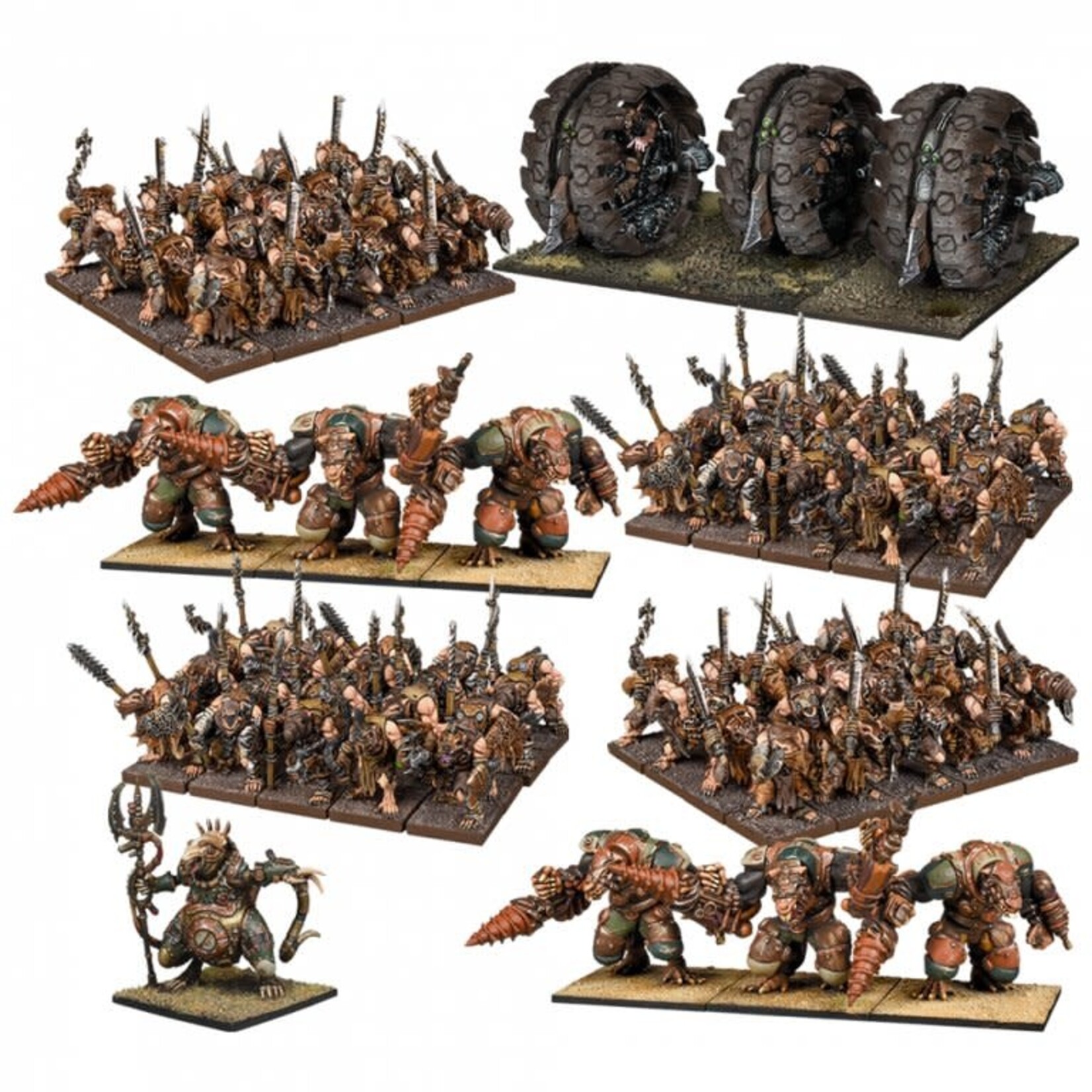 Mantic Ratkin Mega Army - Kings of War