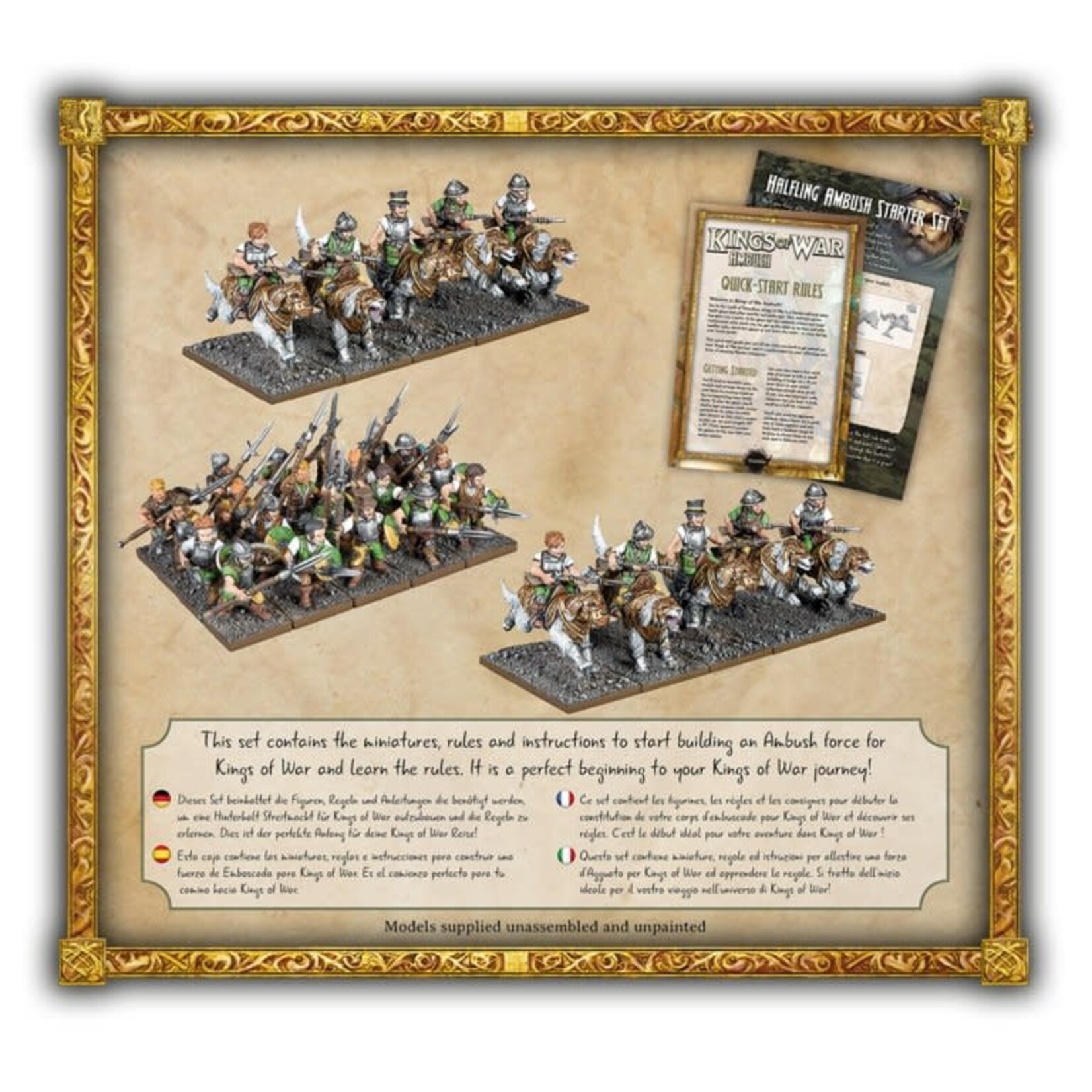 Mantic Halfling Ambush Starter Set - Kings of War
