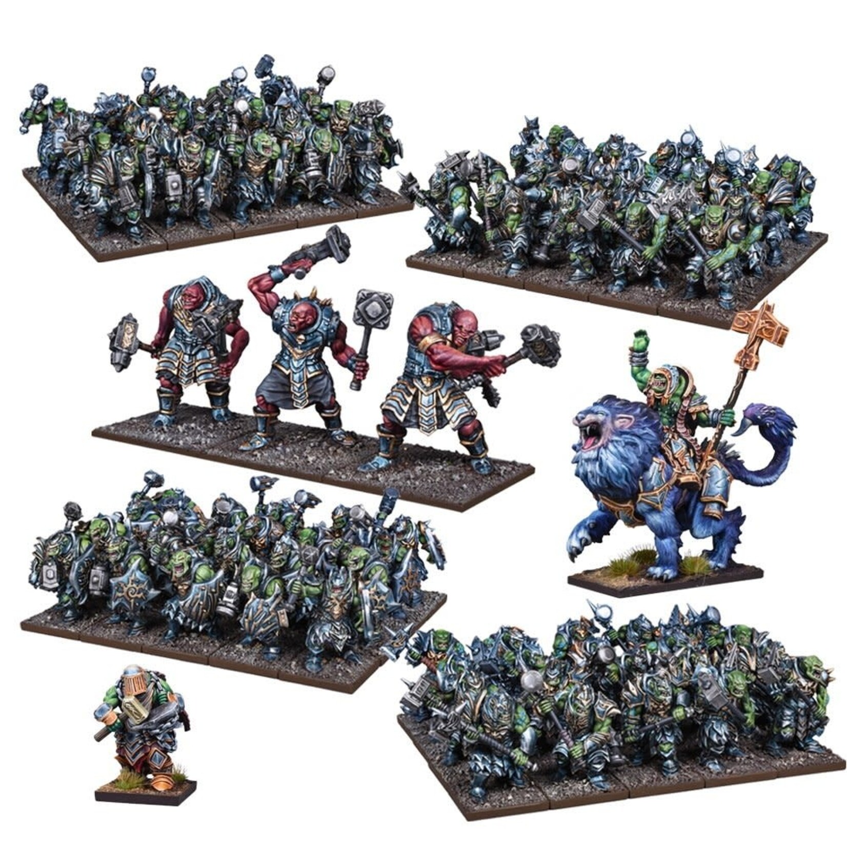 Mantic Riftforged Orc Mega Army - Kings of War