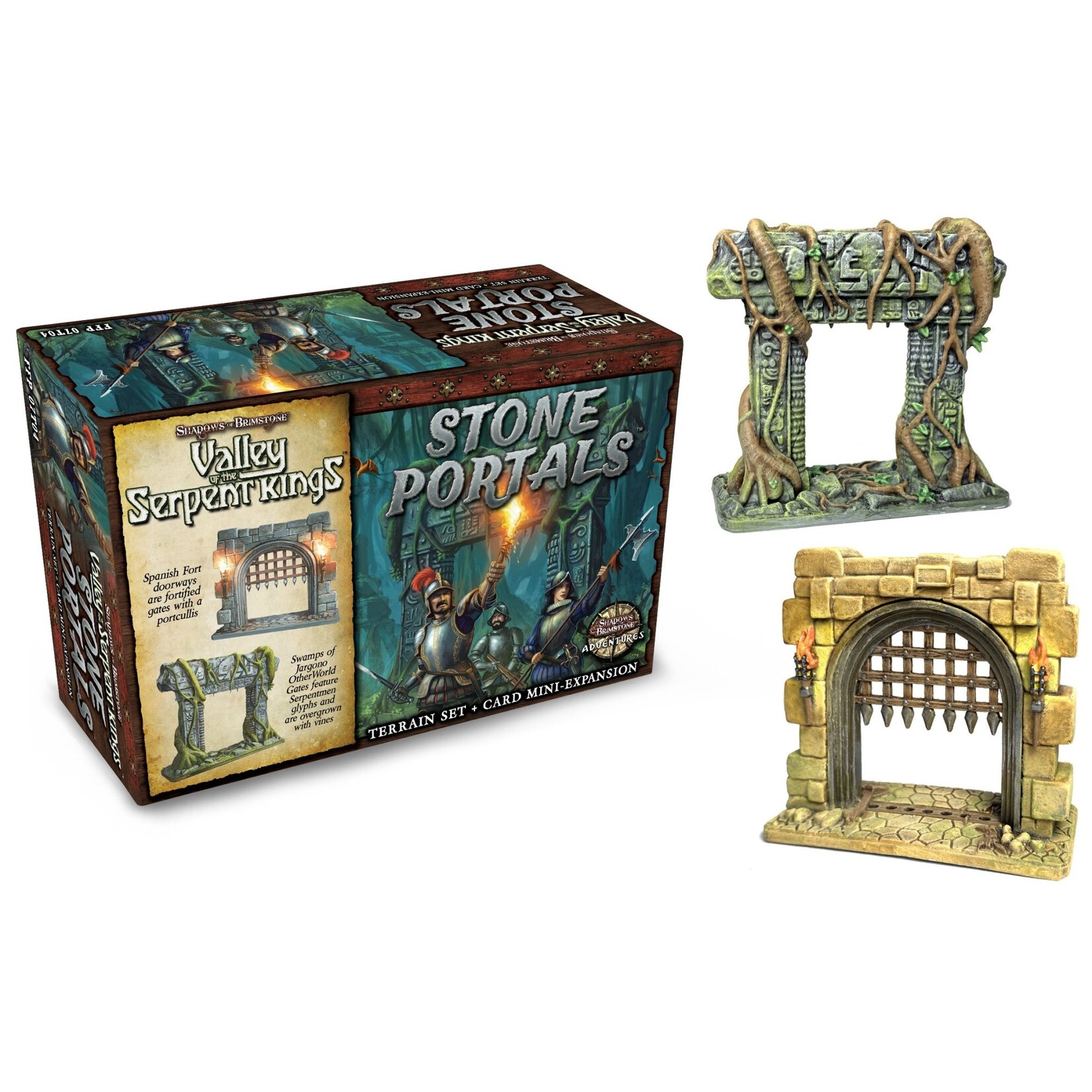 Valley of the Serpent Kings Stone Portals - Shadows of Brimstone (ENG)