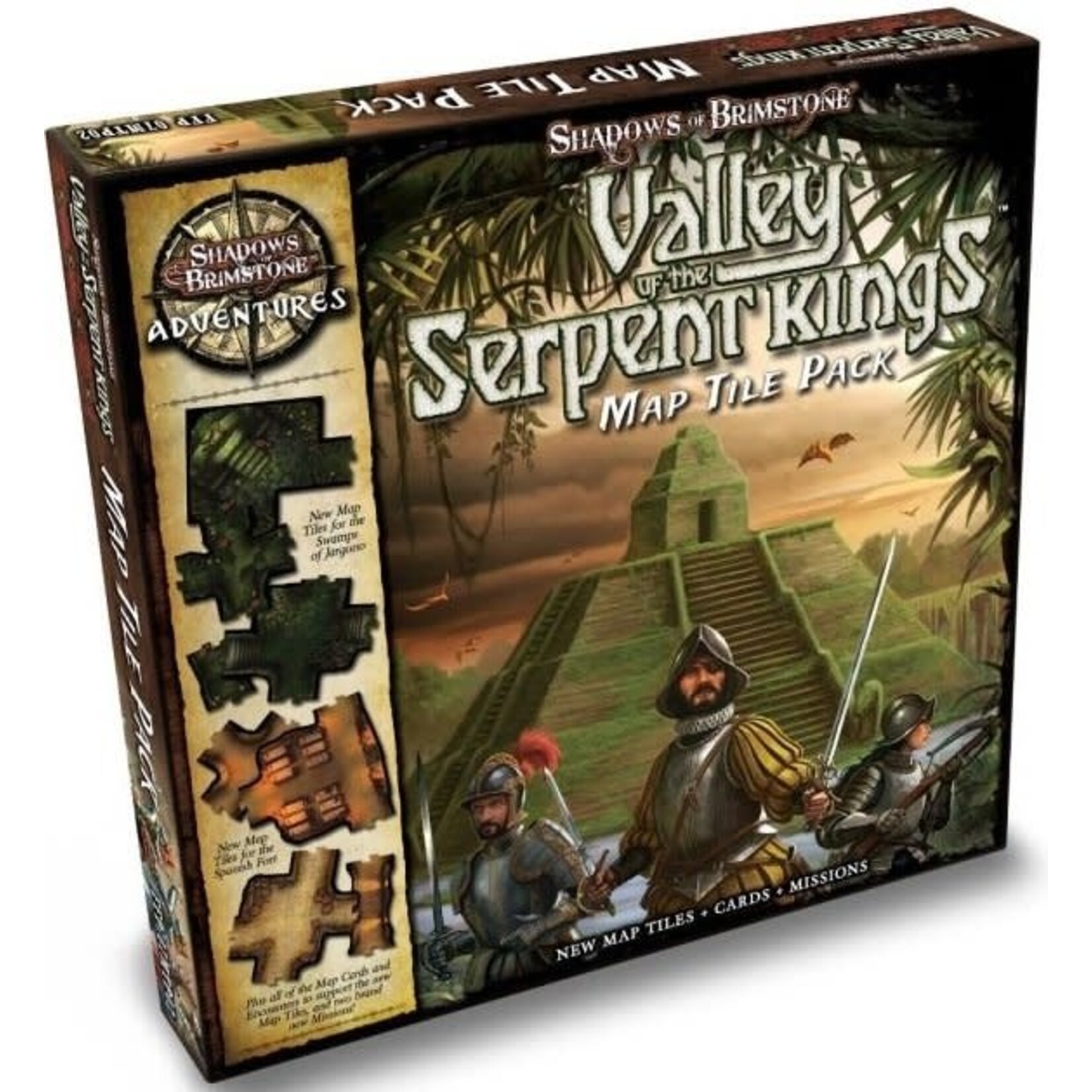 Valley of the Serpent Kings Map Tile Pack - Shadows of Brimstone (ENG)