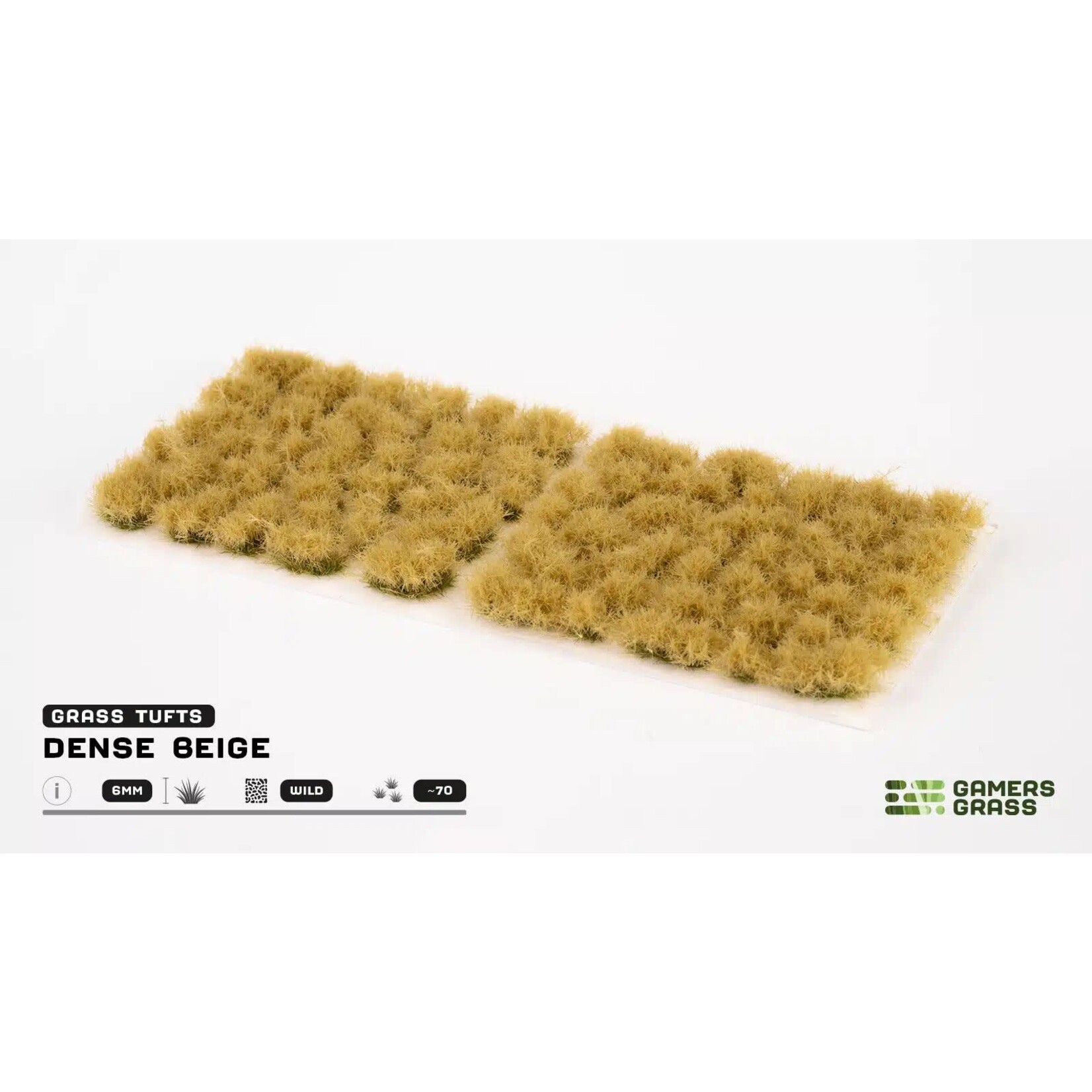 Gamers Grass Dense Beige 6mm Tufts