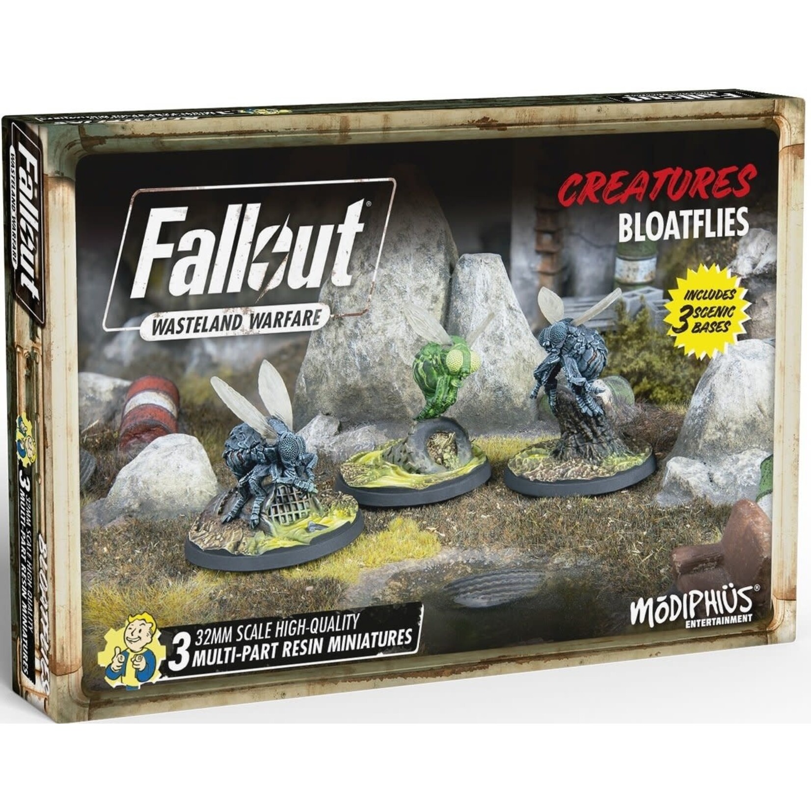 Modiphius Bloatflies - Creatures - Fallout: Wasteland Warfare