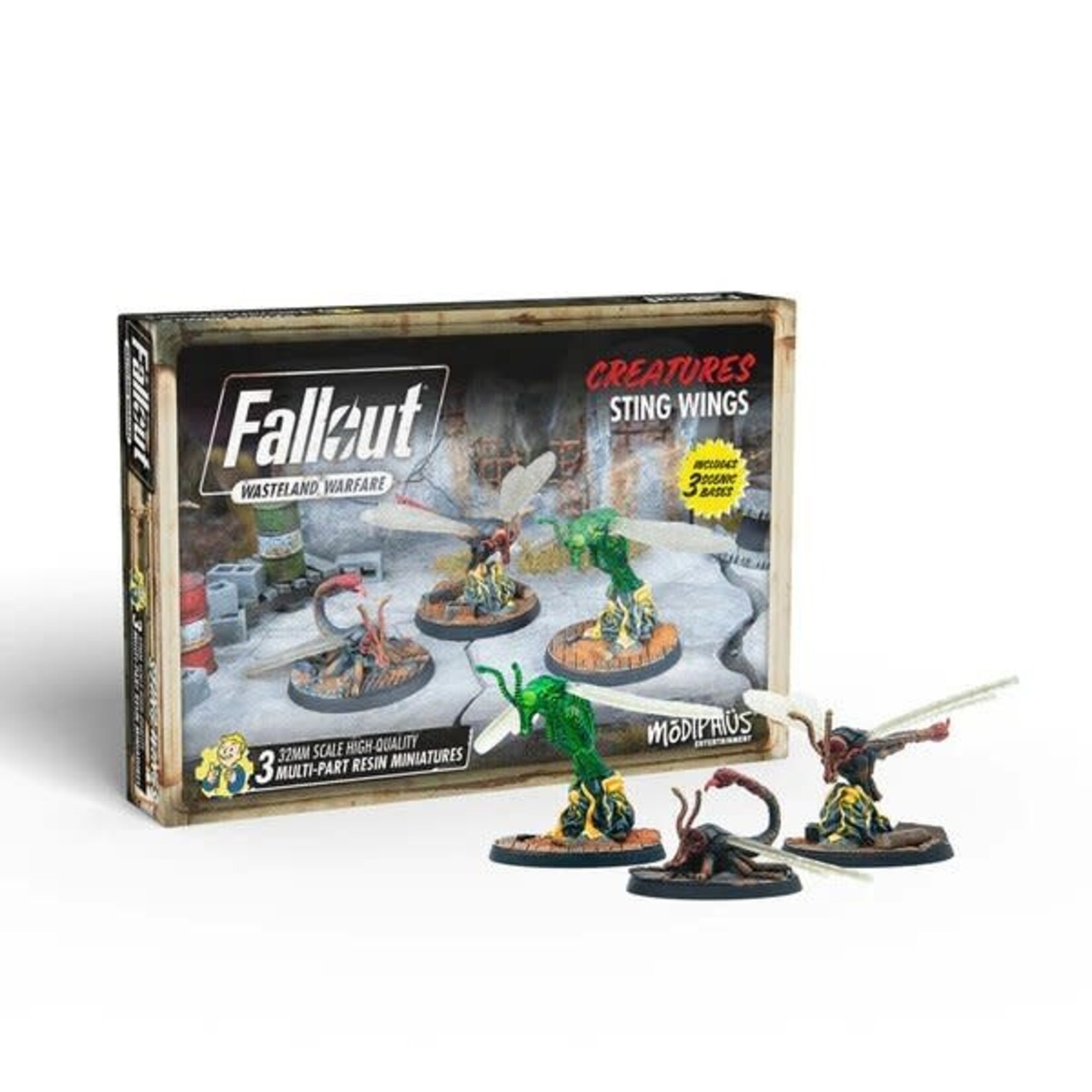 Modiphius Sting Wings (Stingwings) - Creatures - Fallout: Wasteland Warfare