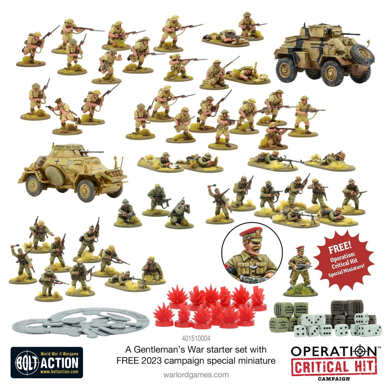 Warlord Games Operation Critical Hit: A Gentleman's War (ENG) - Bolt Action