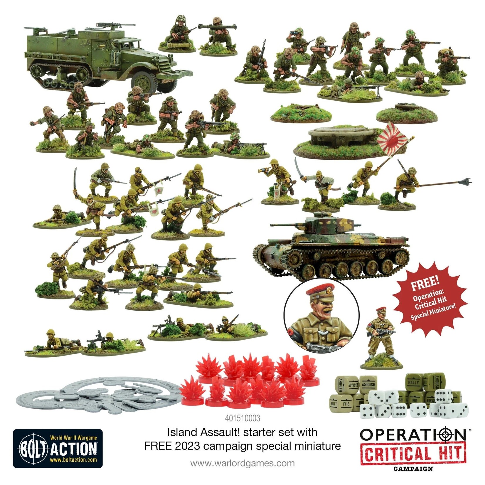 Warlord Games Operation Critical Hit: Island Assault! (ENG) - Bolt Action