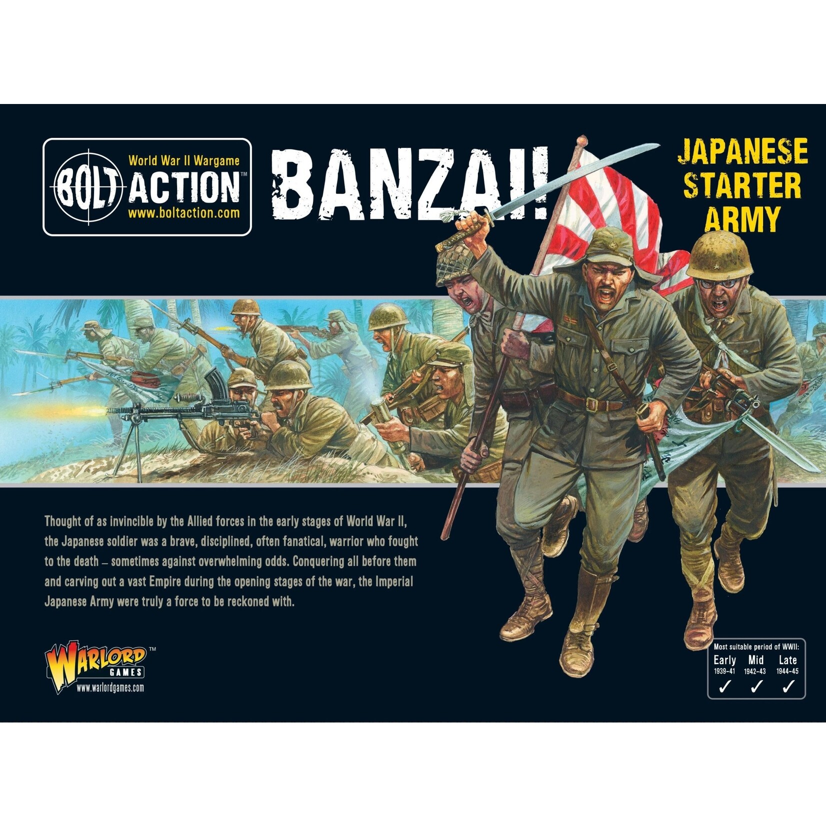 Warlord Games Banzai! Imperial Japanese Starter Army - Bolt Action