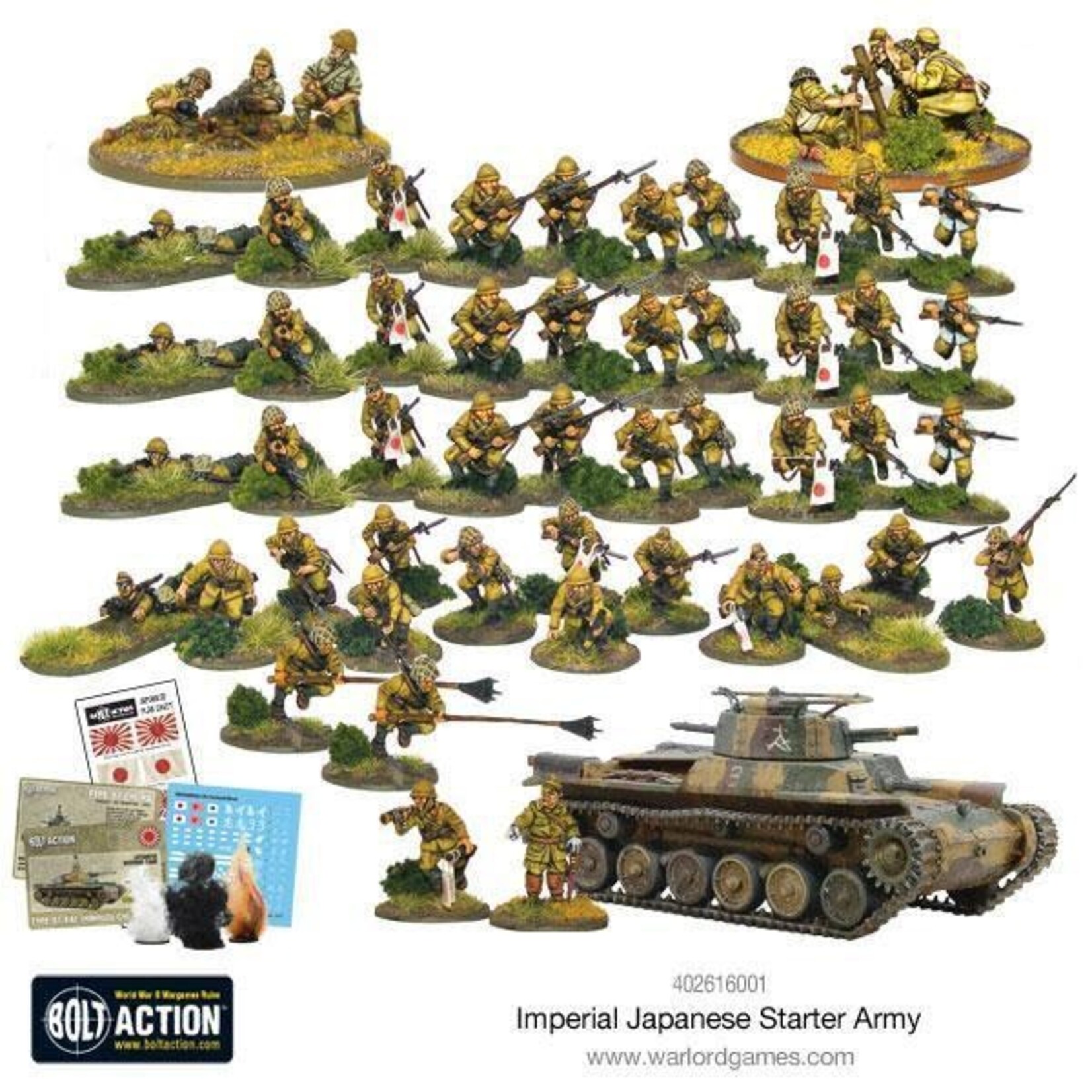 Warlord Games Banzai! Imperial Japanese Starter Army - Bolt Action