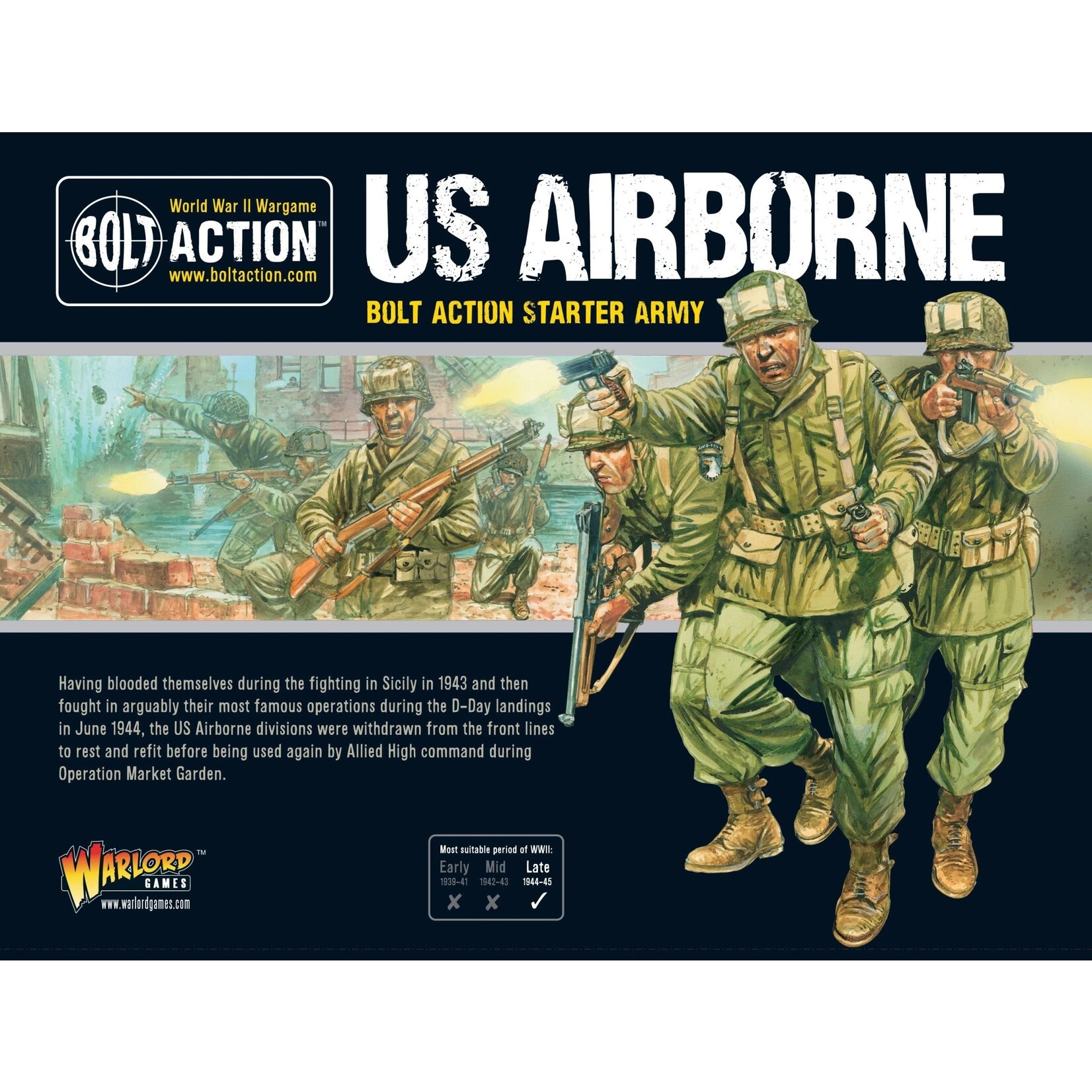 Warlord Games US Airborne Starter Army - Bolt Action