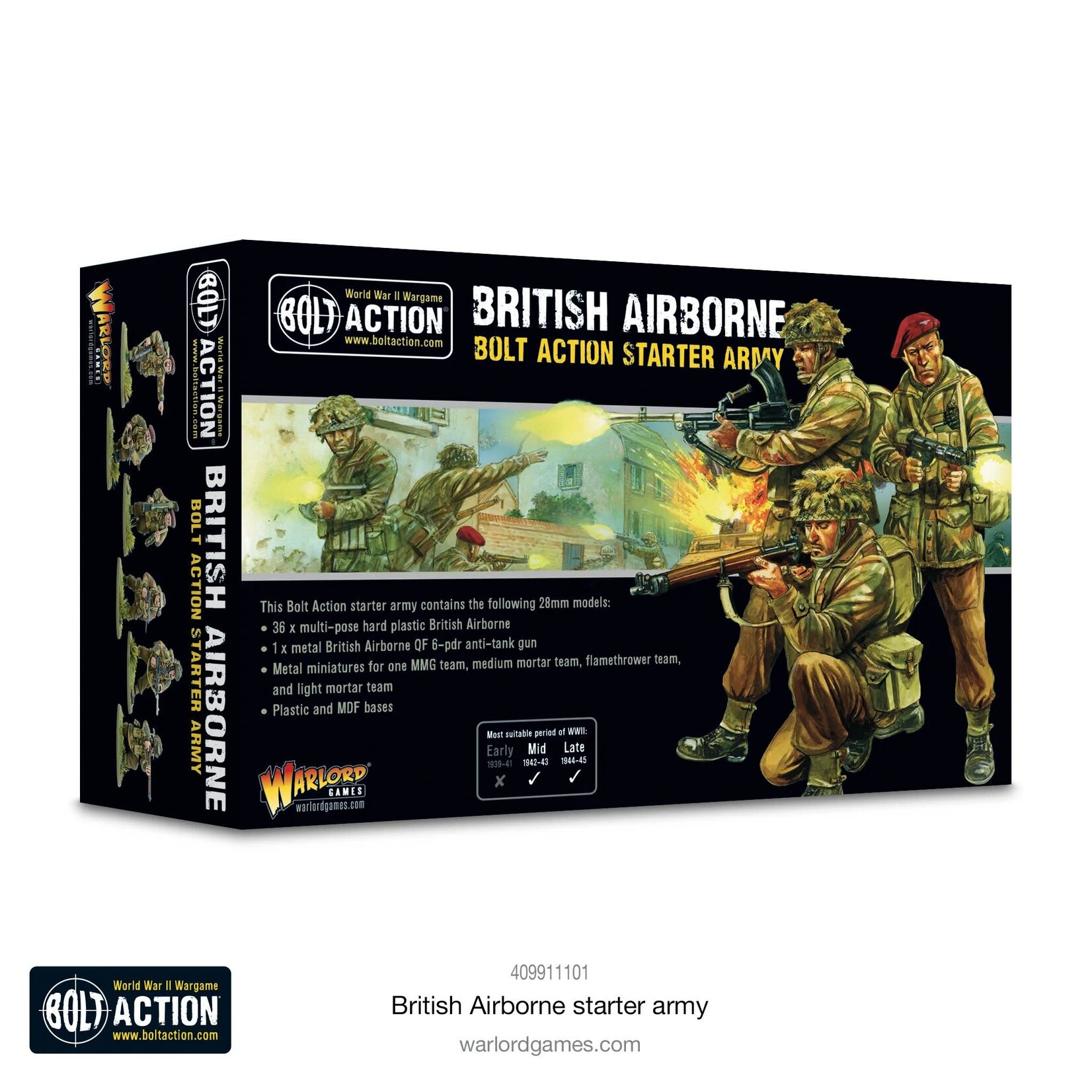 Warlord Games British Airborne Starter Army - Bolt Action