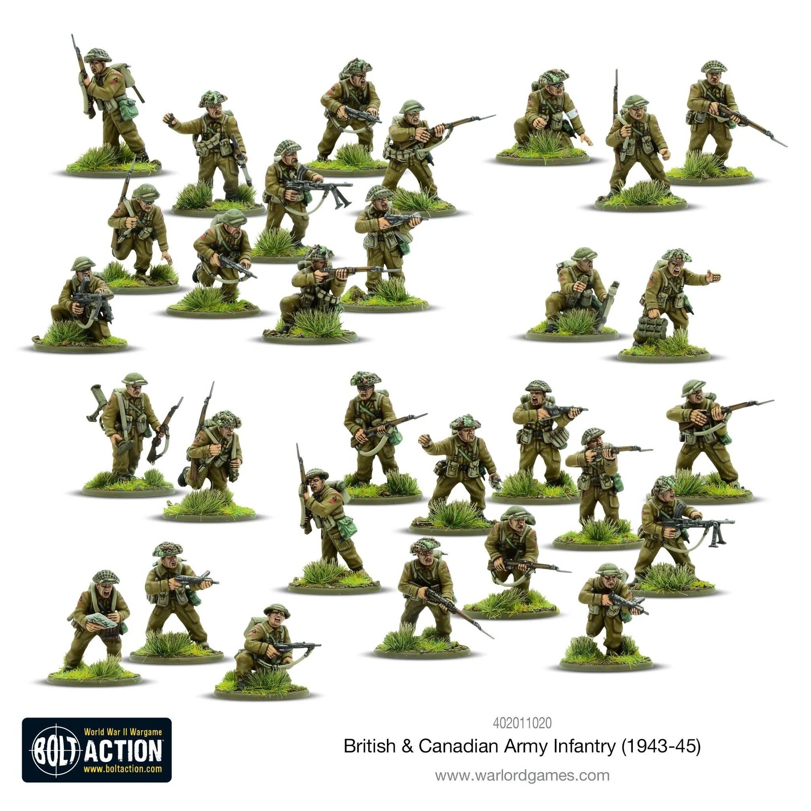 Warlord Games British and Inter-Allied Commandos - Bolt Action