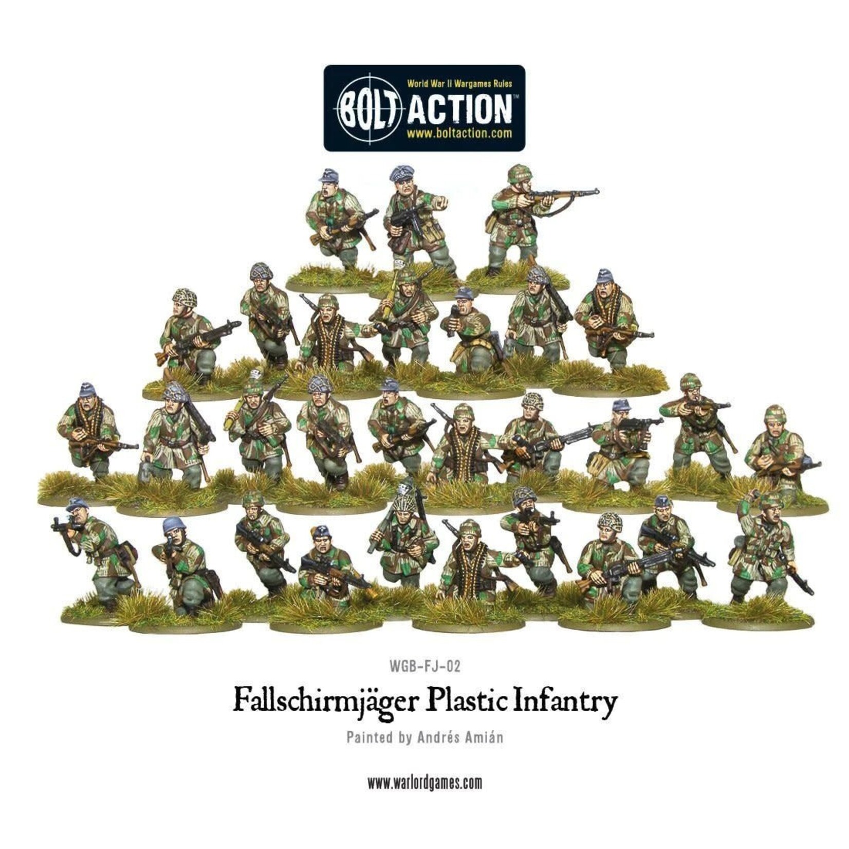 Warlord Games Fallschirmjager (Plastic Box) - Bolt Action