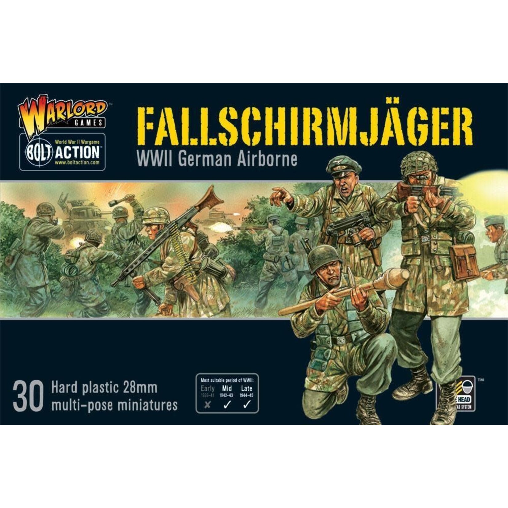 Warlord Games Fallschirmjager (Plastic Box) - Bolt Action