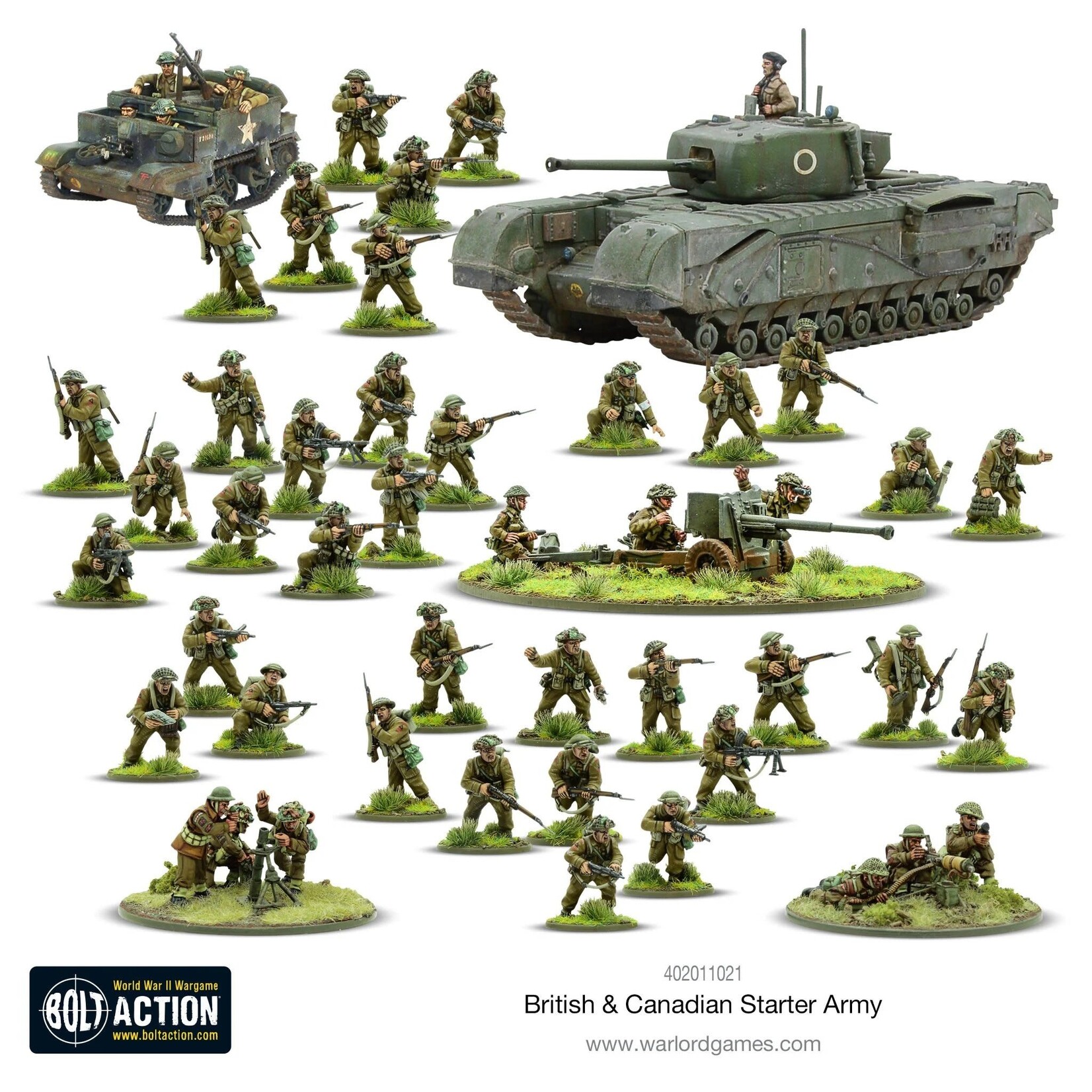 Warlord Games British & Canadian Army (1943-45) Starter Army - Bolt Action