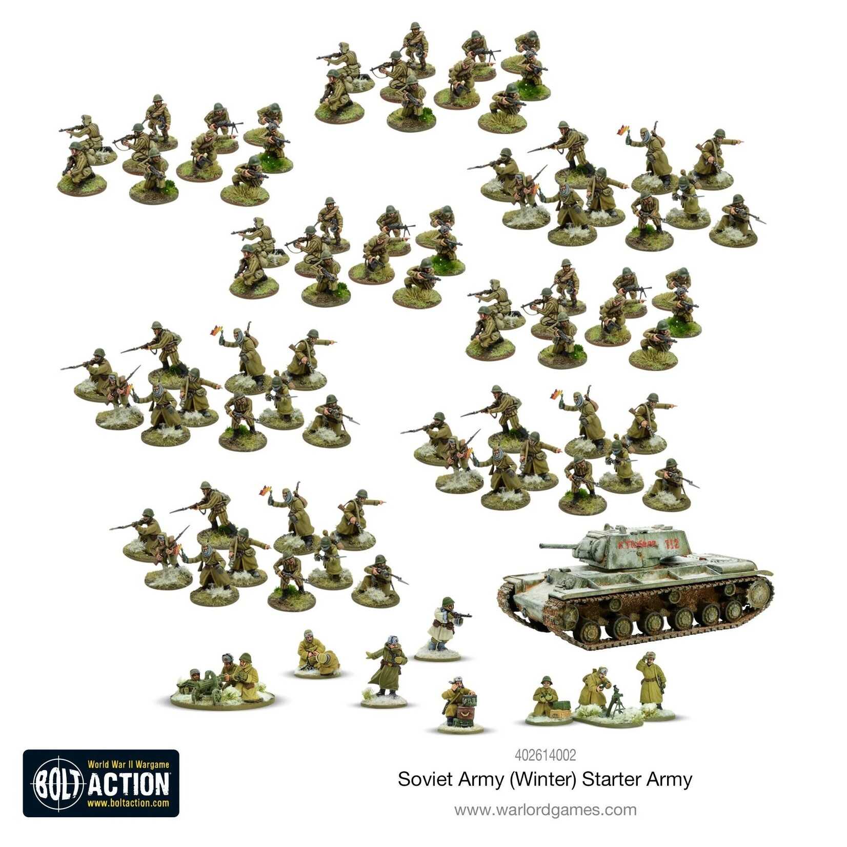 Warlord Games Soviet Army (Winter) Starter Army - Bolt Action