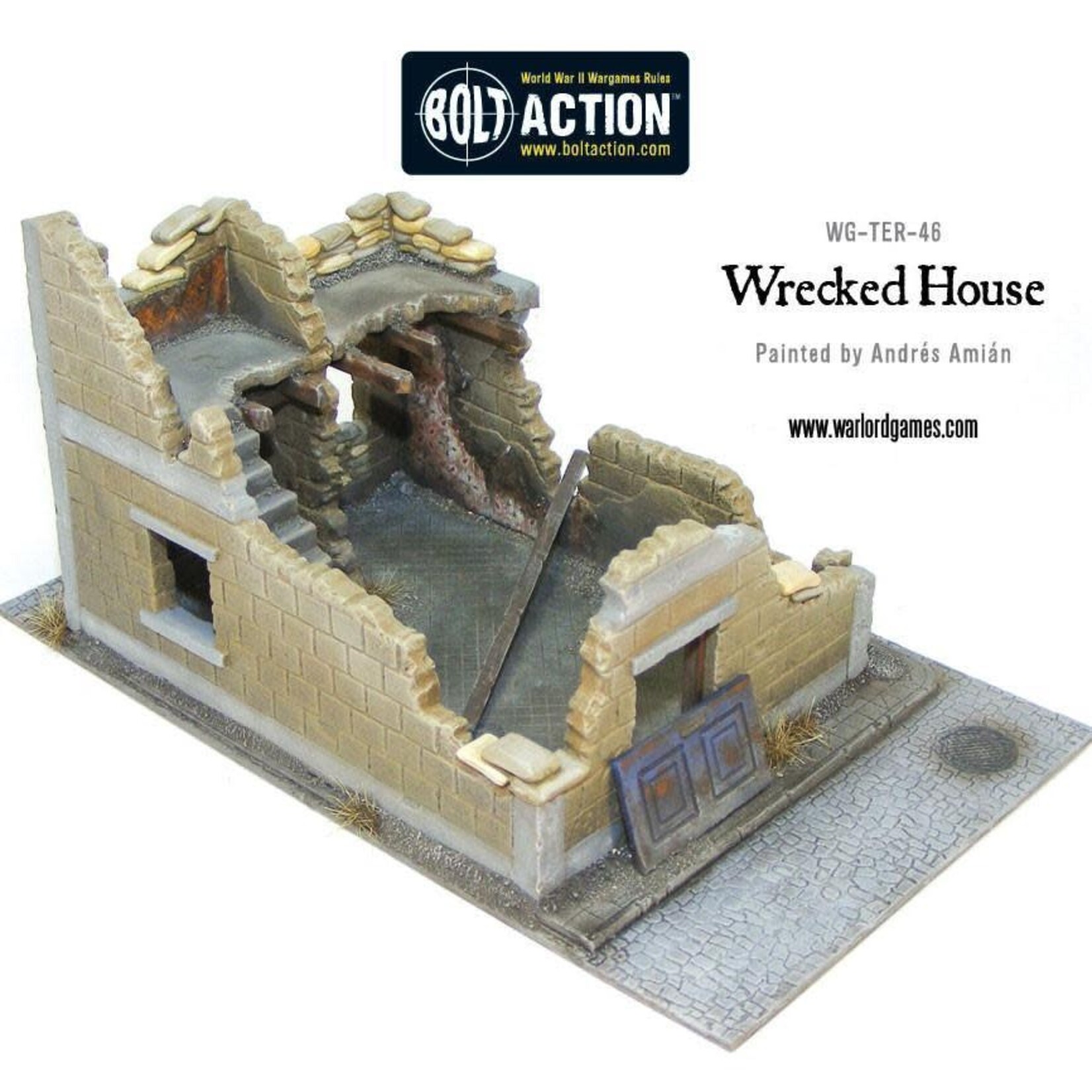 Warlord Games Wrecked House - Bolt Action