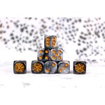 Para Bellum Games Dweghom Faction Dice on Gray swirl - Conquest