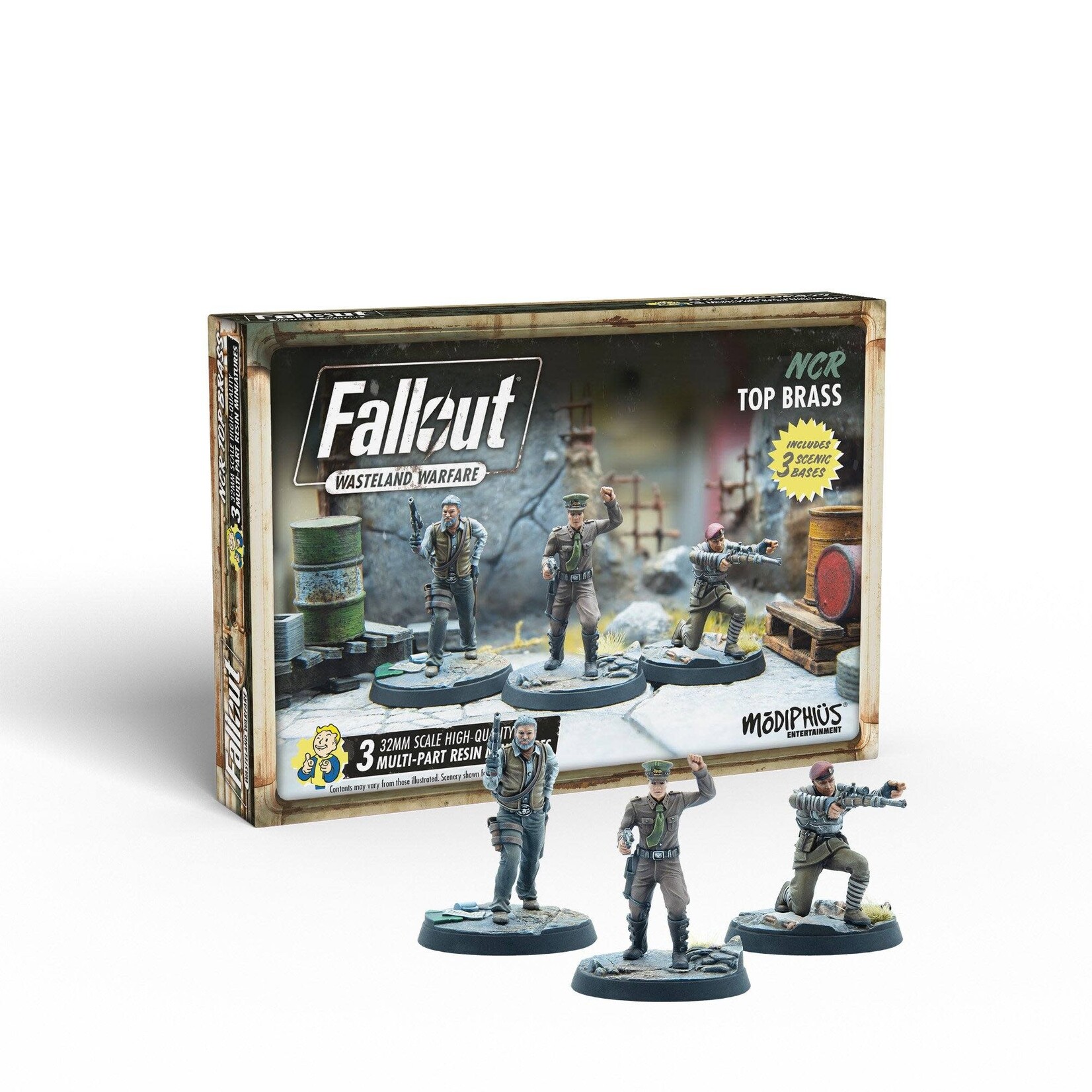 Modiphius Top Brass - NCR - Fallout: Wasteland Warfare