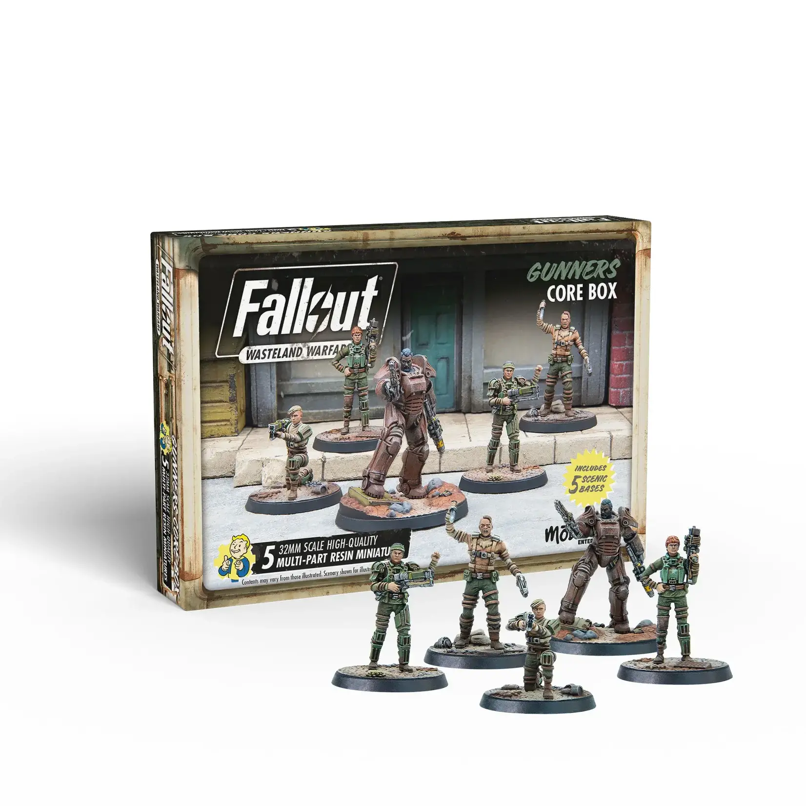 Modiphius Gunners Core Box - Fallout: Wasteland Warfare