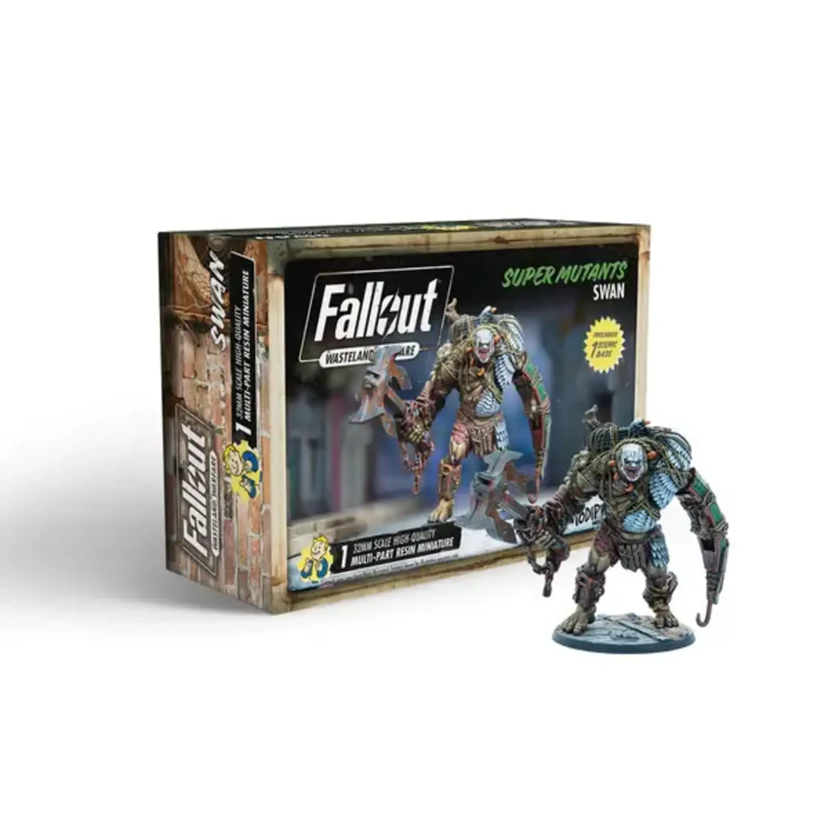 Modiphius Swan - Super Mutants - Fallout: Wasteland Warfare