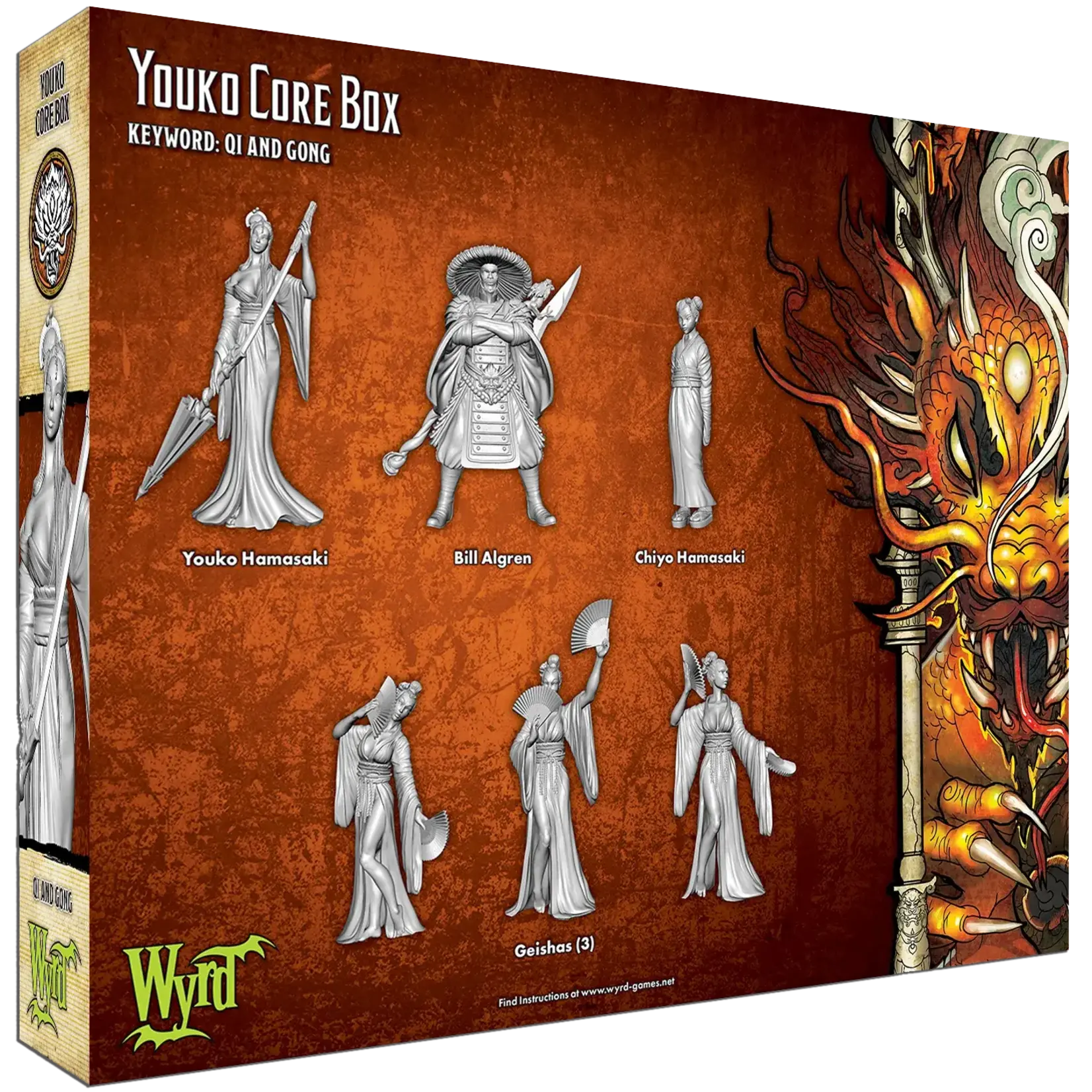 Wyrd Games Youko Core Box - Malifaux 3E - Ten Thunders