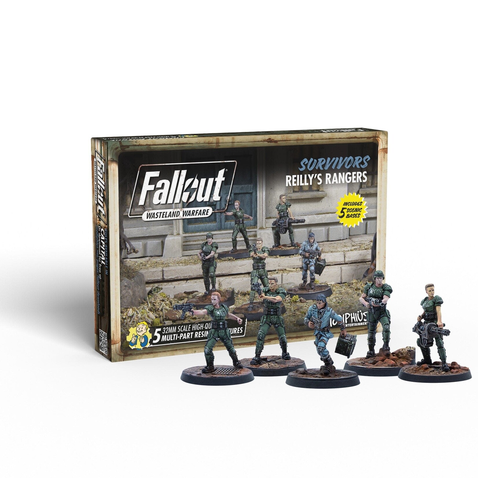 Modiphius Reilly's Rangers - Survivors - Fallout: Wasteland Warfare