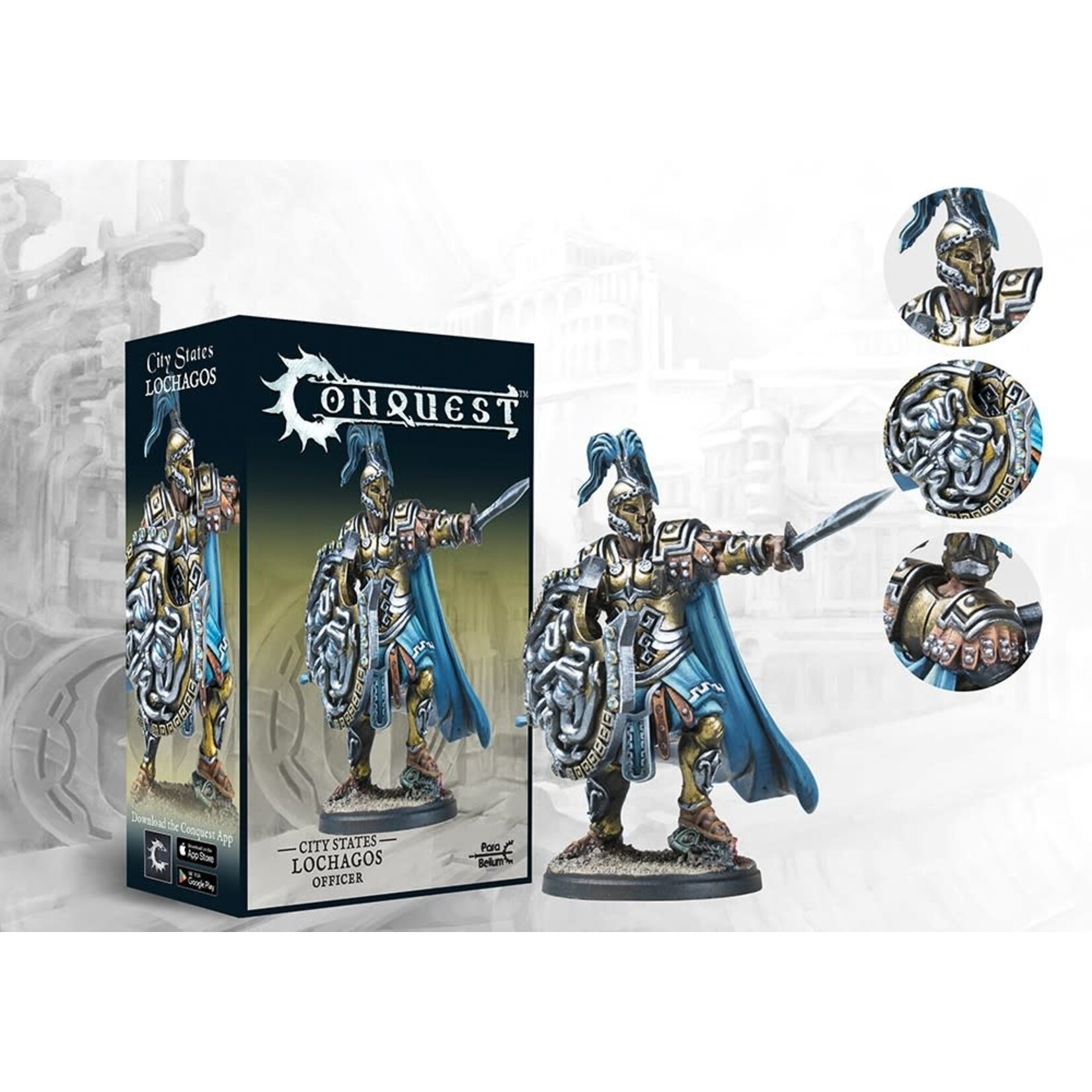 Para Bellum Games Lochagos (Officer) - City States - Conquest